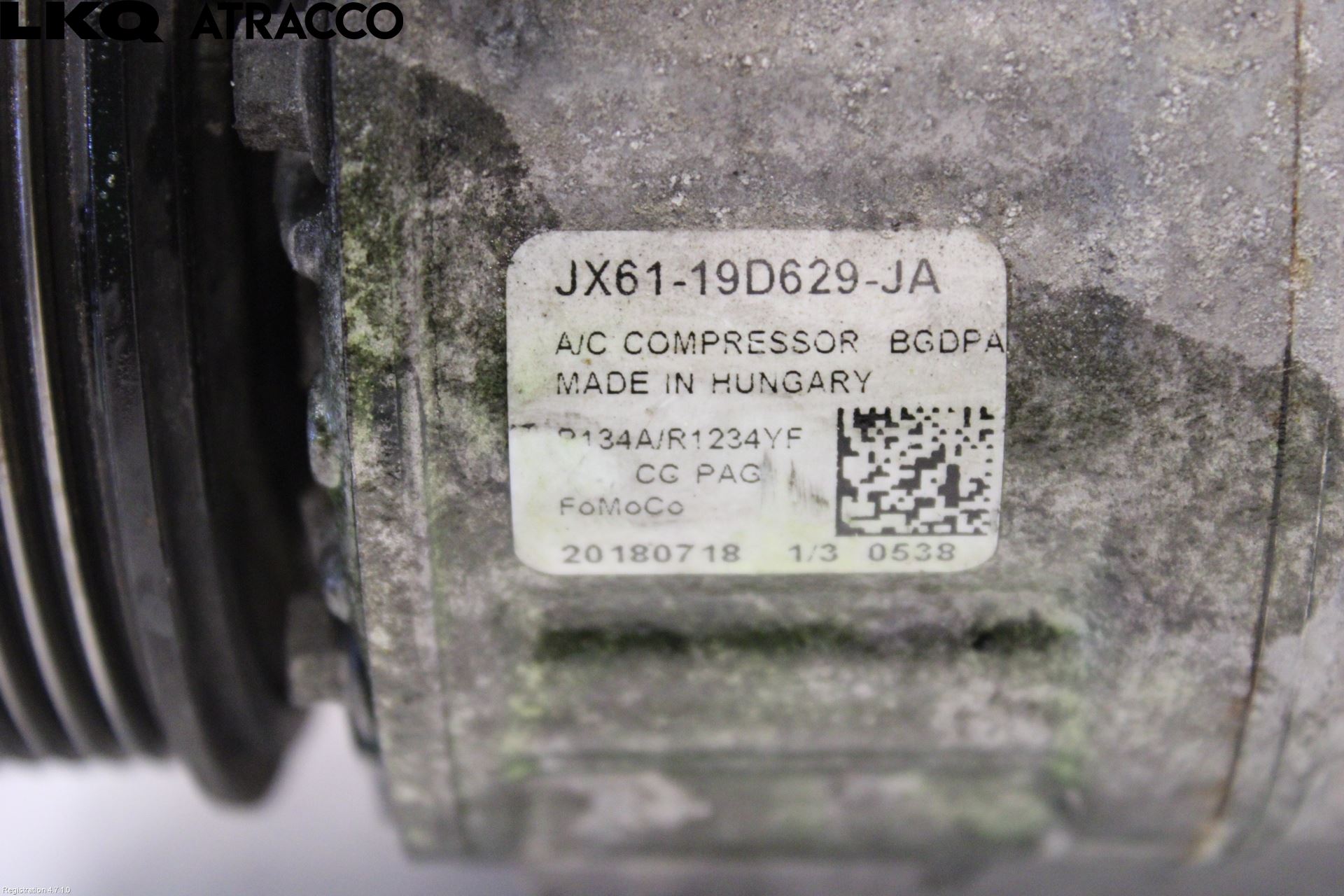 Ford TRANSIT/TOURNEO CONNECT 13-22 Varme Ac Kompressor