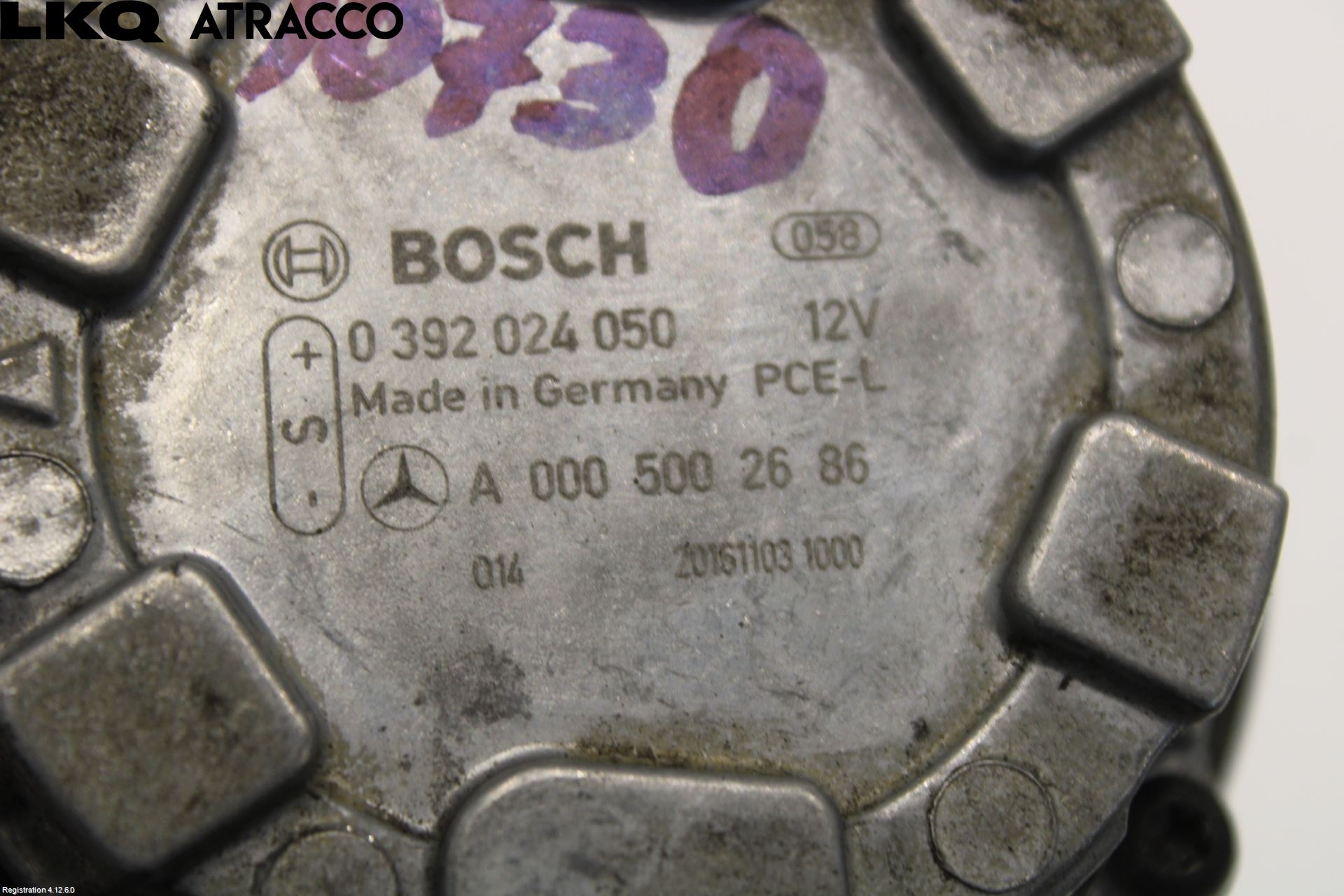 Mercedes-Benz MB B-KLASS (W246/W242) 12-19 Vannpumpe