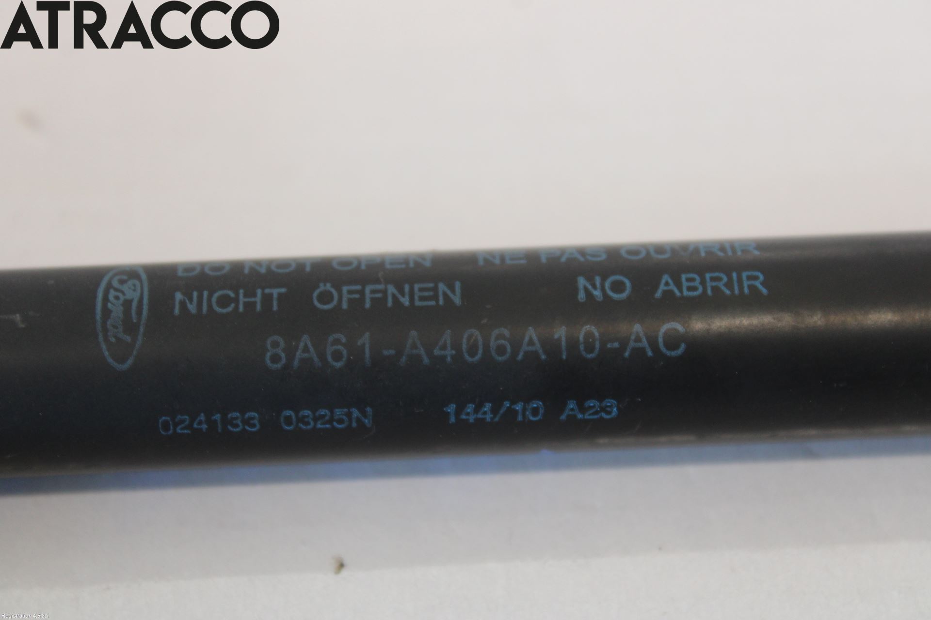 Ford FIESTA 09-12 Bakluke Demper-Gassfjær