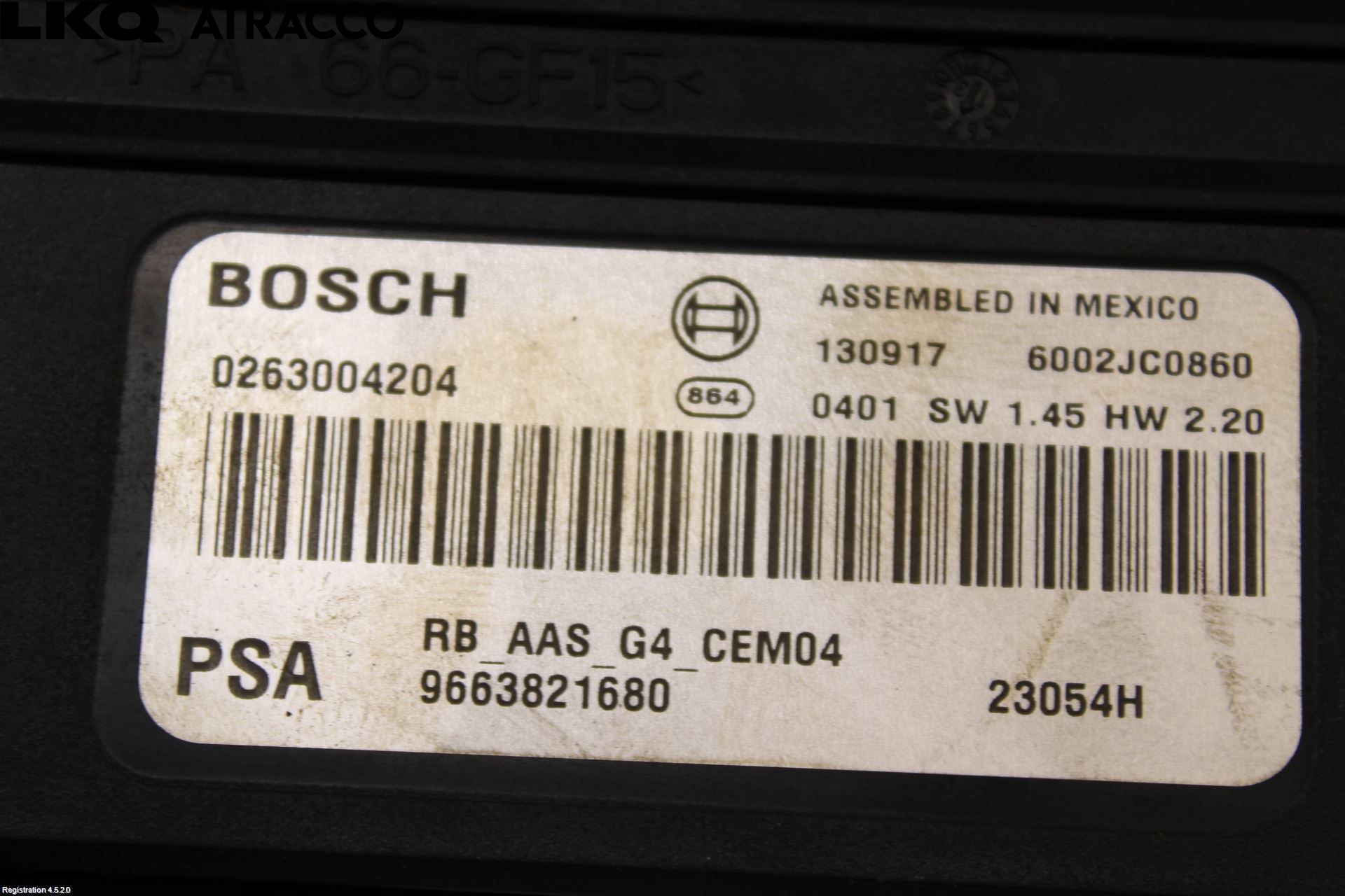 Citroen C3 PICASSO Styreenhet Parkering