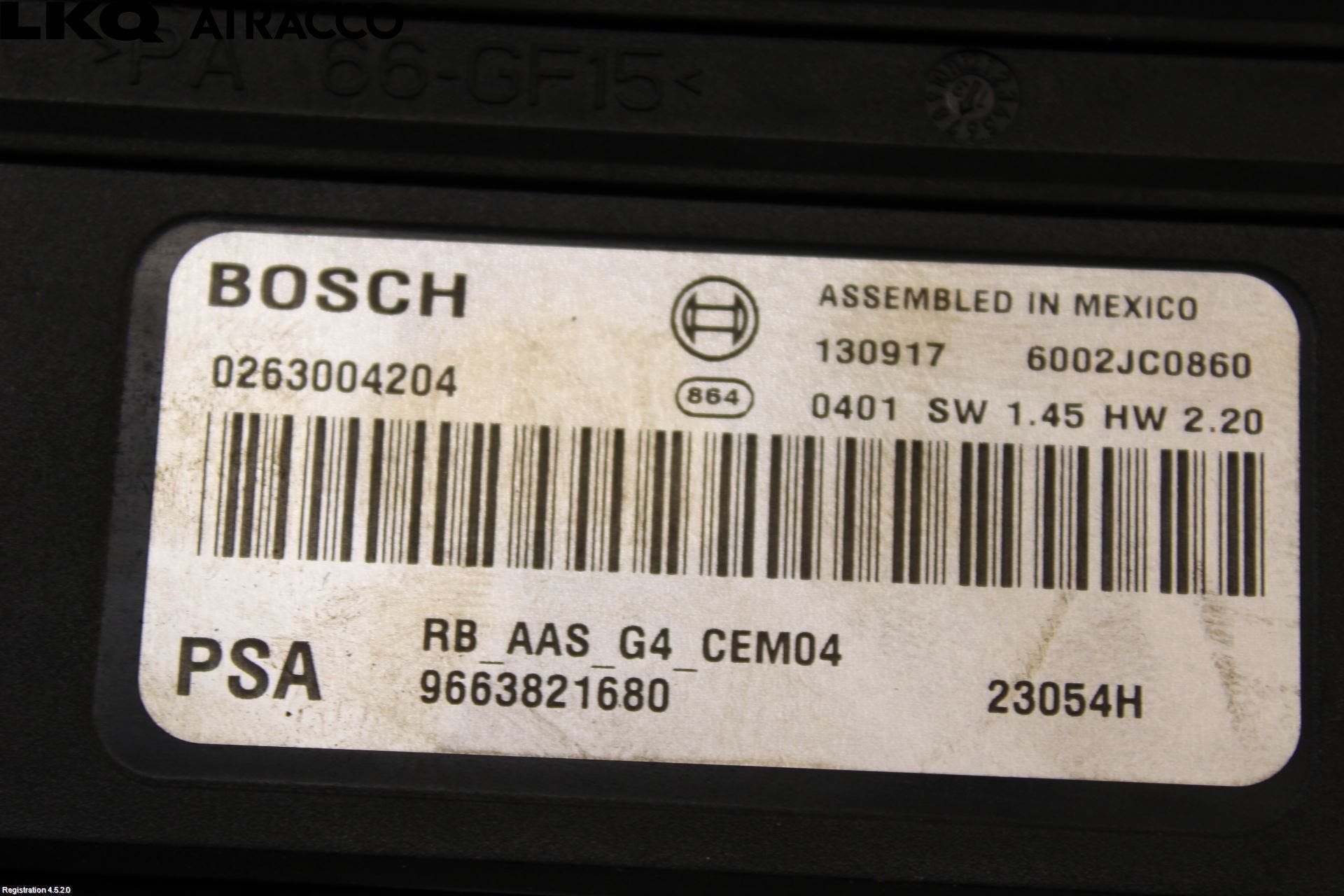 Citroen C3 PICASSO Styreenhet Parkering