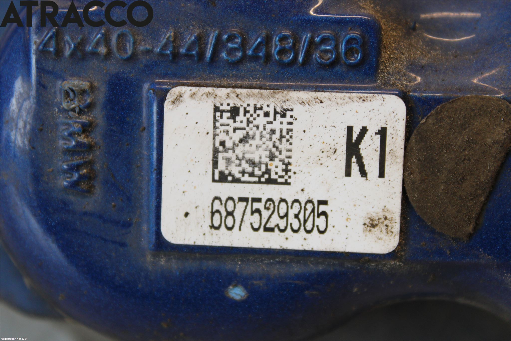 BMW 5 G30/G31/F90 17-23 Bremsecaliper Foran Venstre