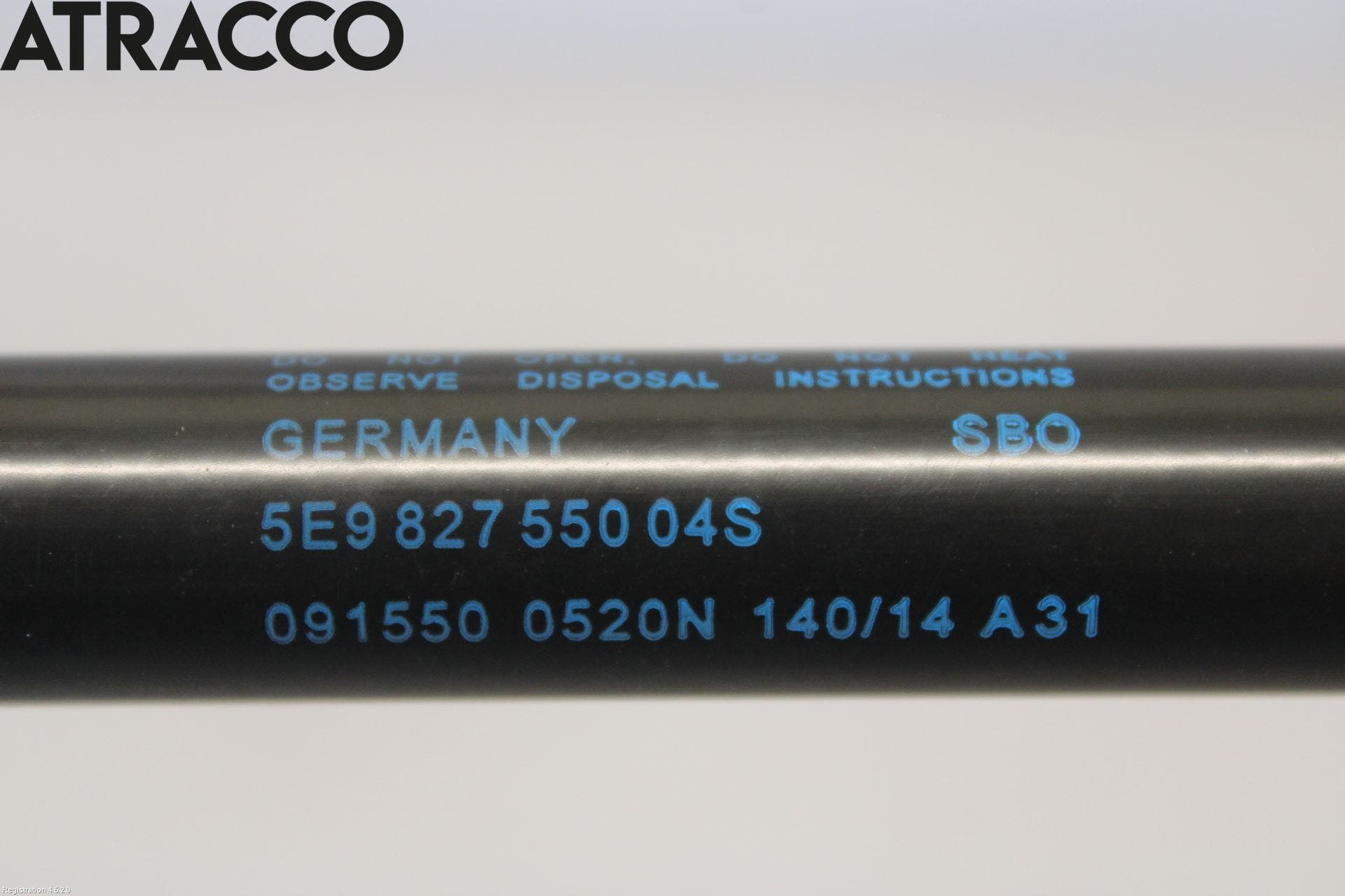 Skoda OCTAVIA (5E) 13-20 Bakluke Demper-Gassfjær