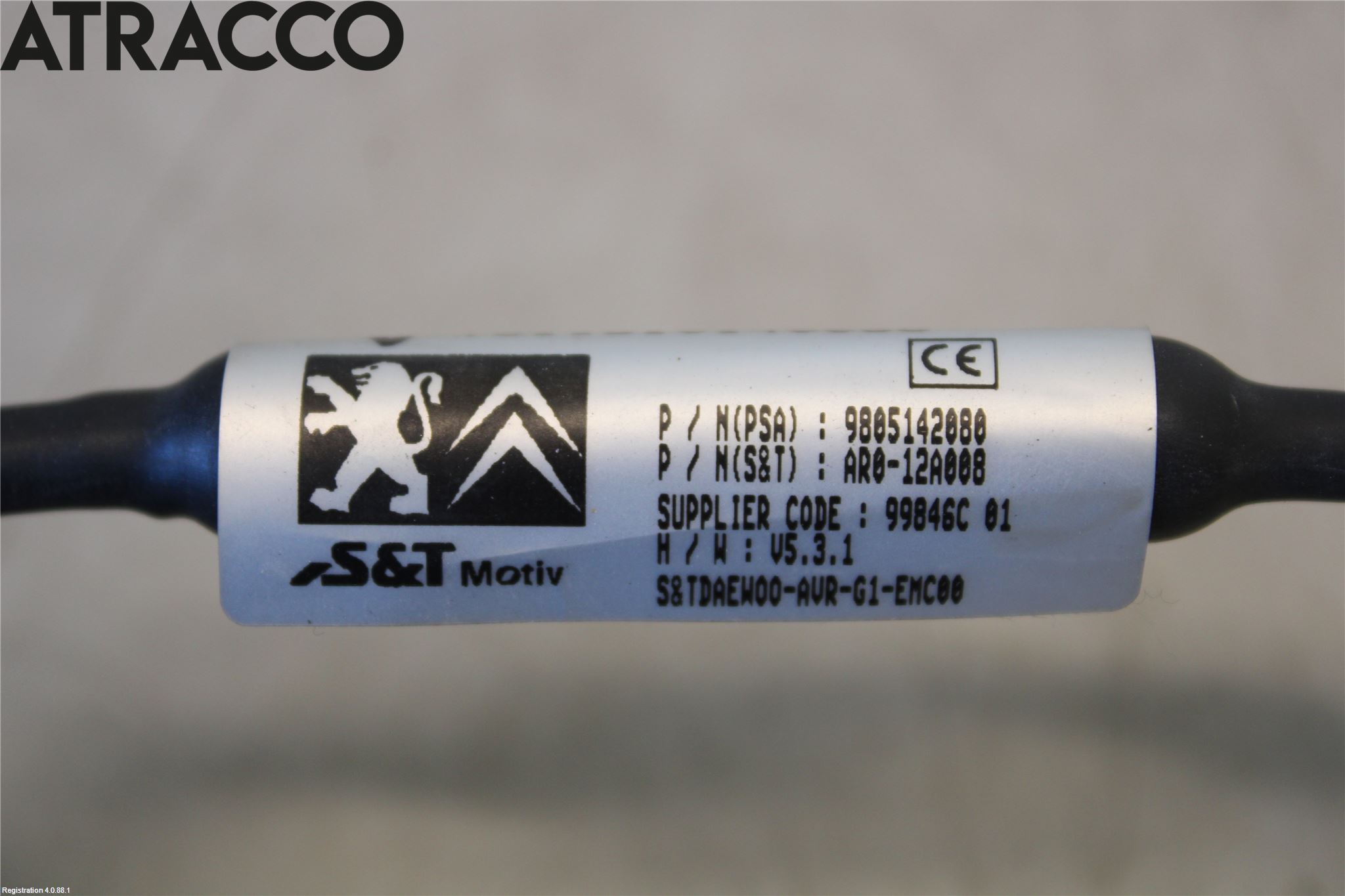 Peugeot 308 14-21 Parkeringshjelp Kamera