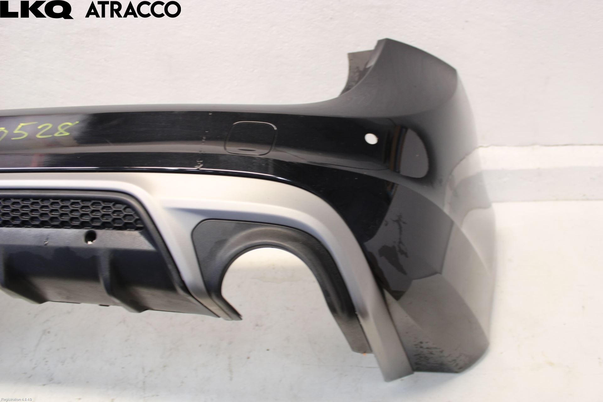 Volvo V60 14-18 Støtfanger Bak