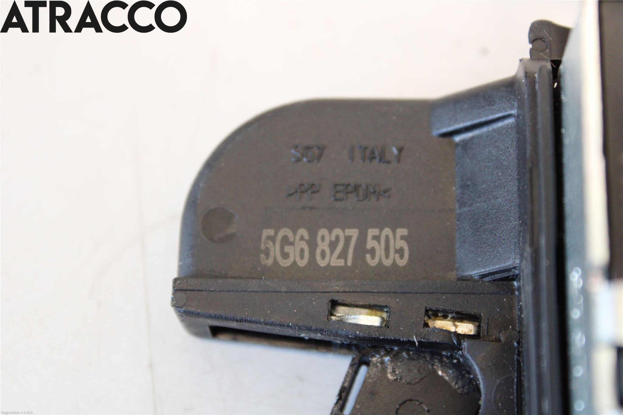 Volkswagen VW GOLF / E-GOLF VII 13-20 Bakluke-Lokk Låsekasse