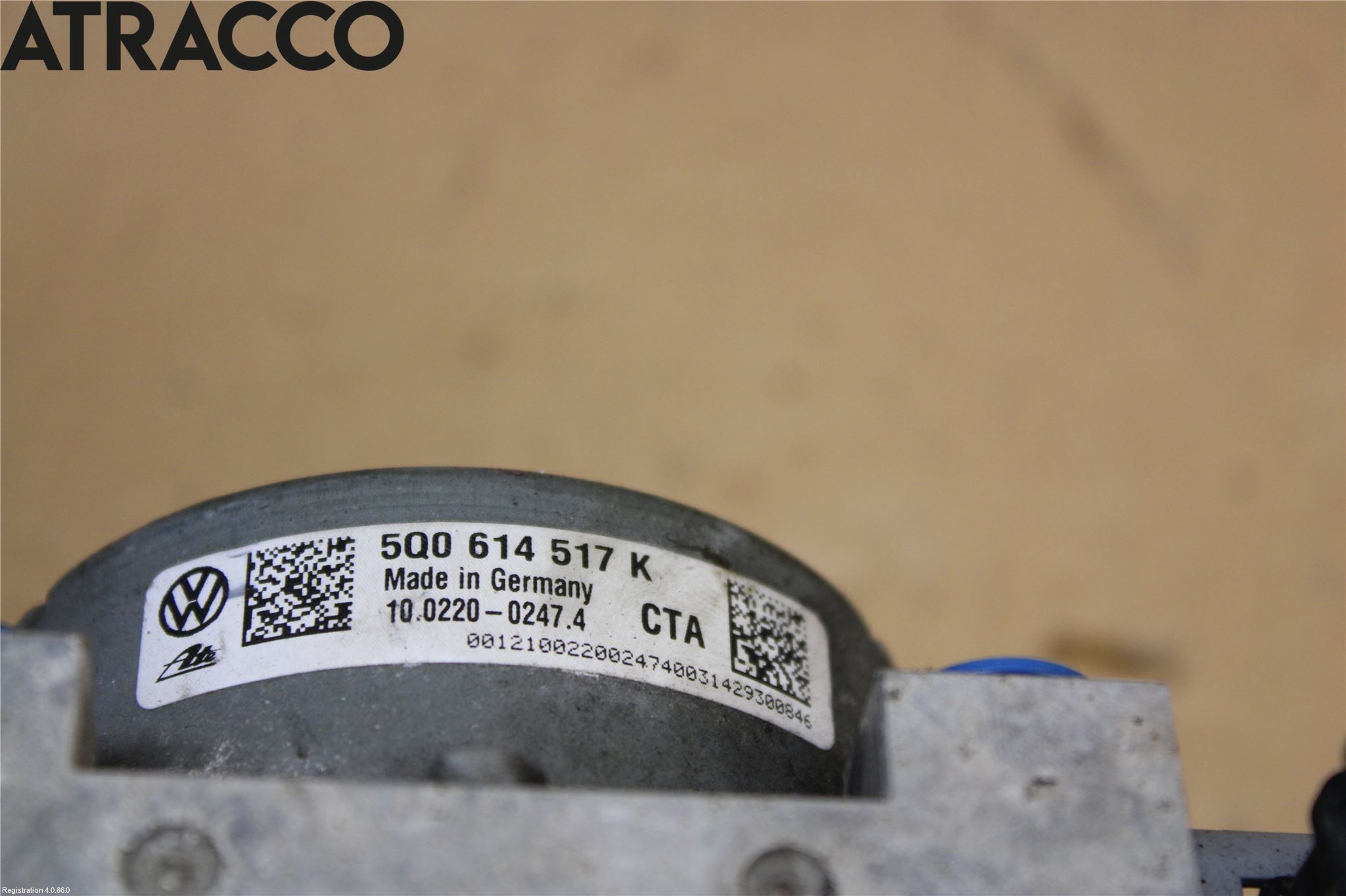 Volkswagen VW GOLF / E-GOLF VII 13-20 Abs Hydraulikkaggregat