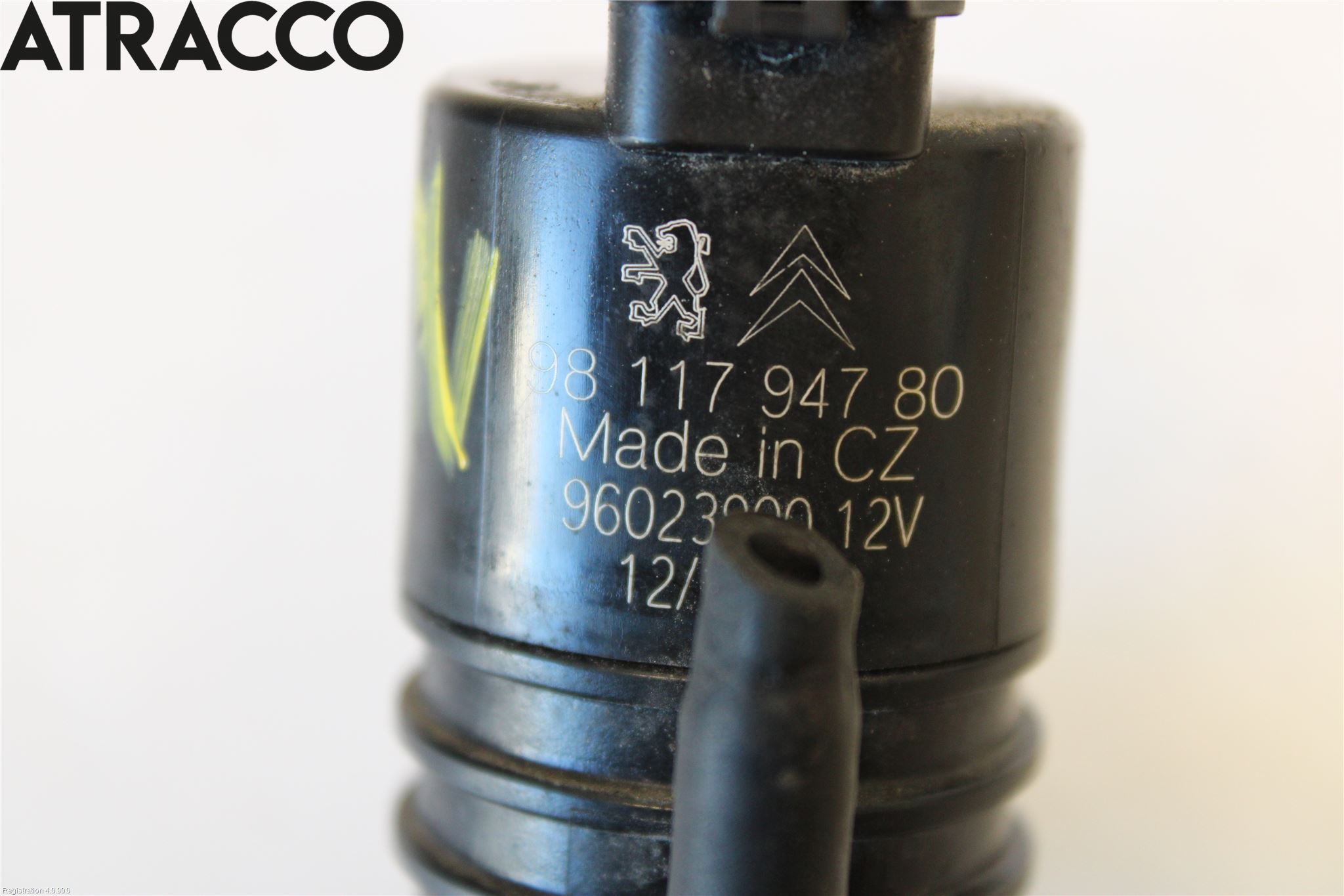 Peugeot EXPERT/E-EXPERT 17- Spylerpumpe Frontrute