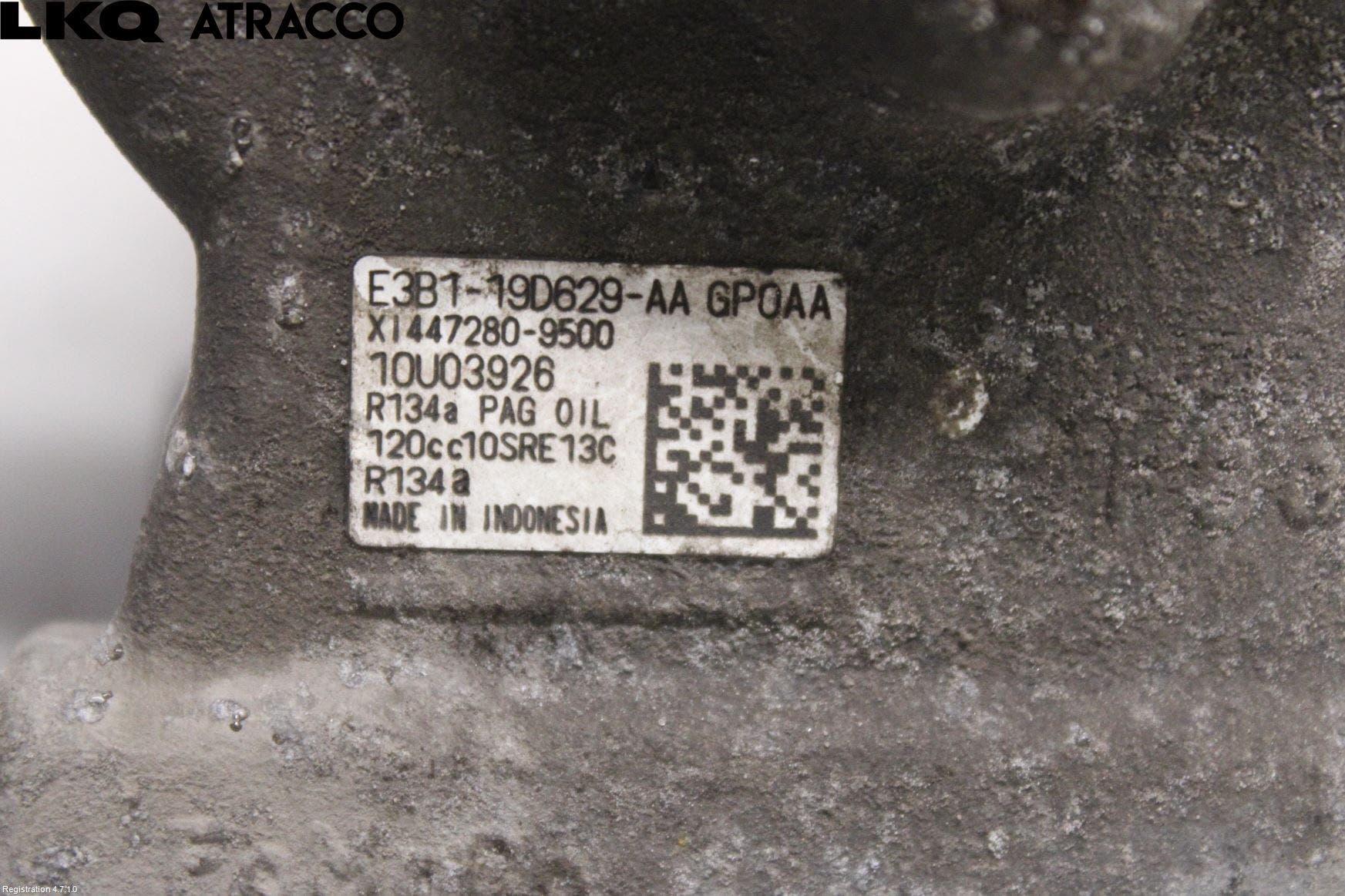 Ford TRANSIT CONNECT 09-13 Varme Ac Kompressor