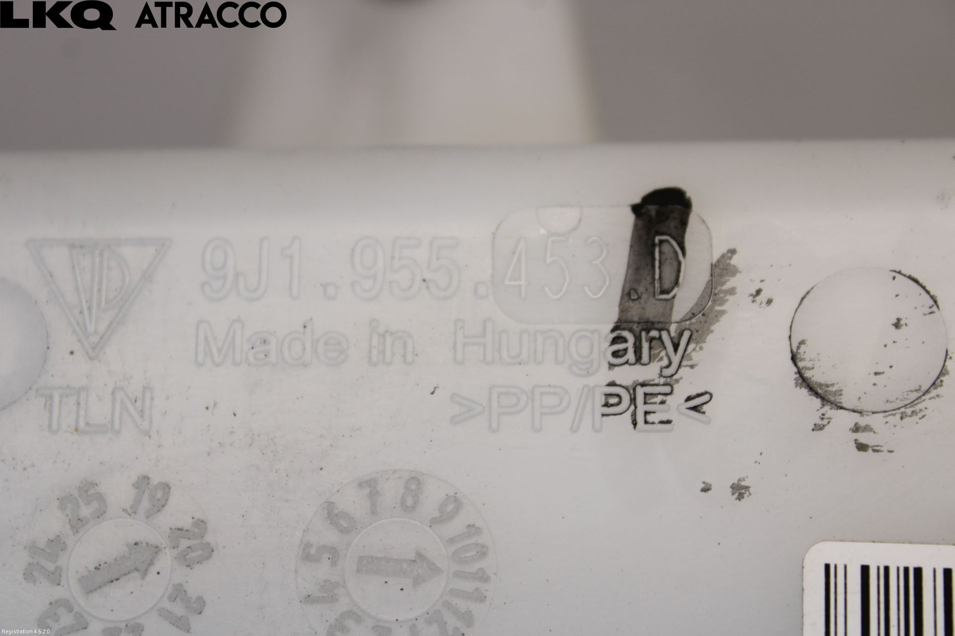 Porsche TAYCAN 20- Spylerbeholder Frontrute-Lykte