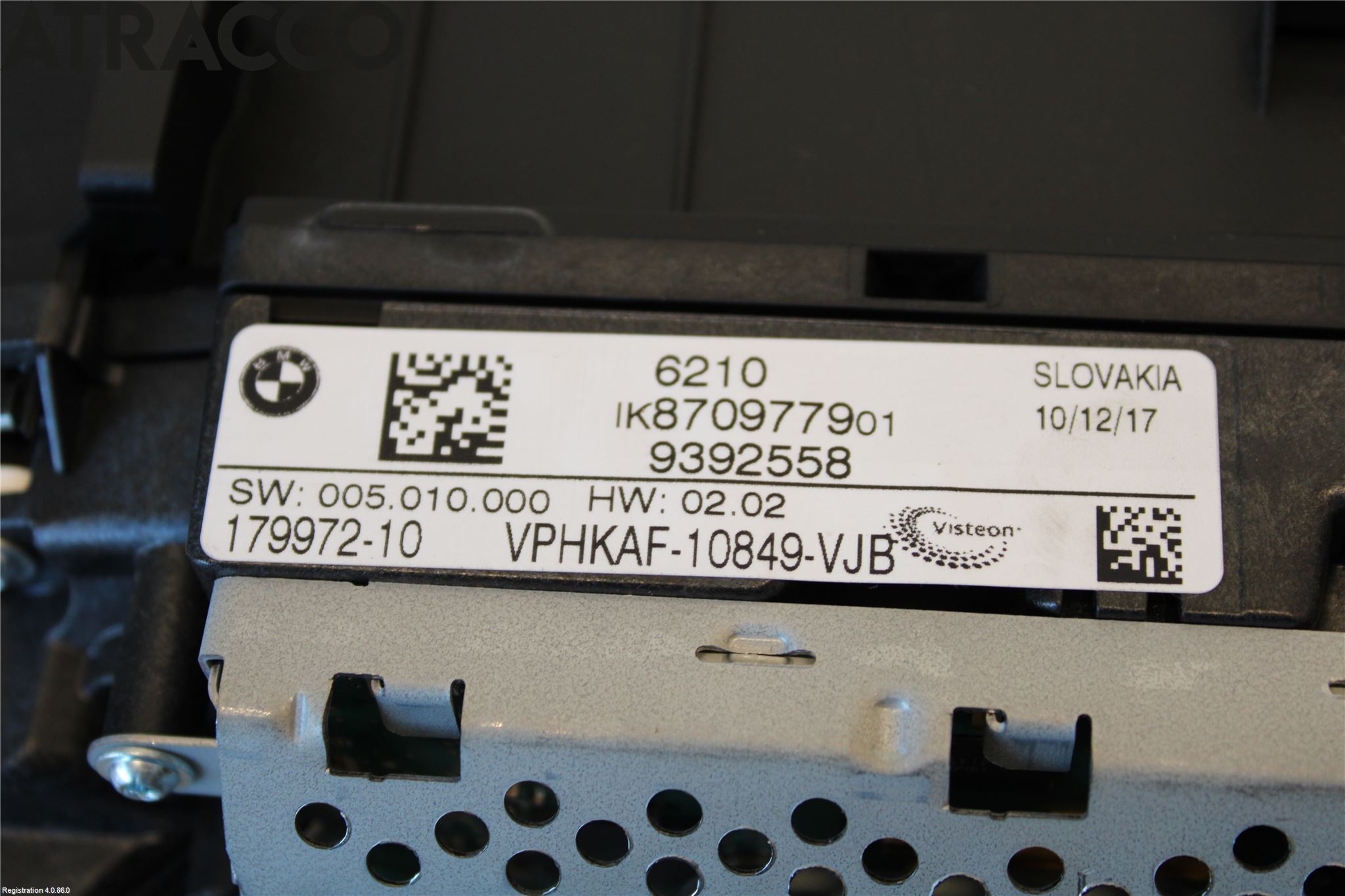 BMW 5 G30/G31/F90 17-23 Instr Kombinert