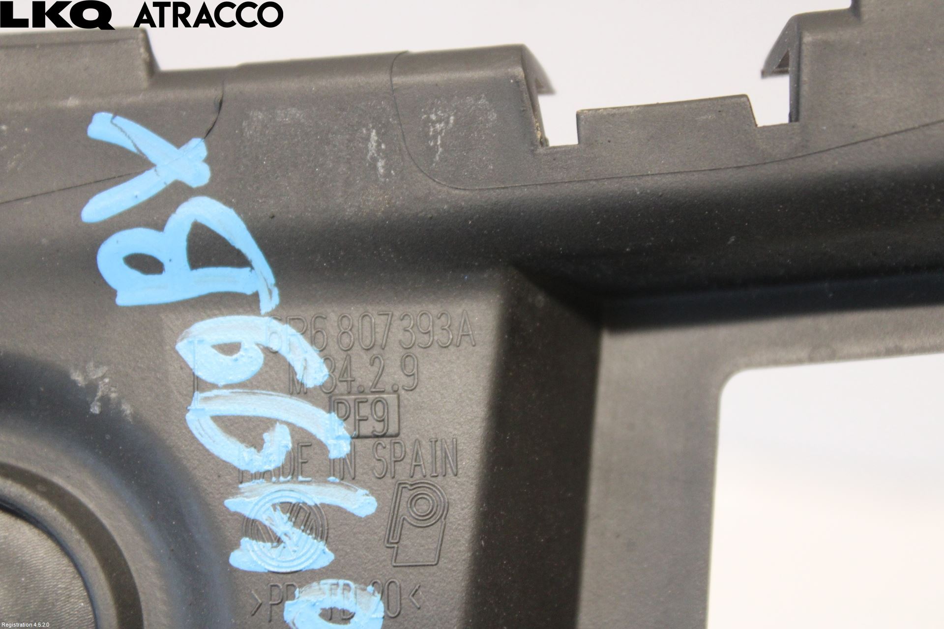 Volkswagen VW POLO 10-17 Støtfangerfeste Bak Venstre