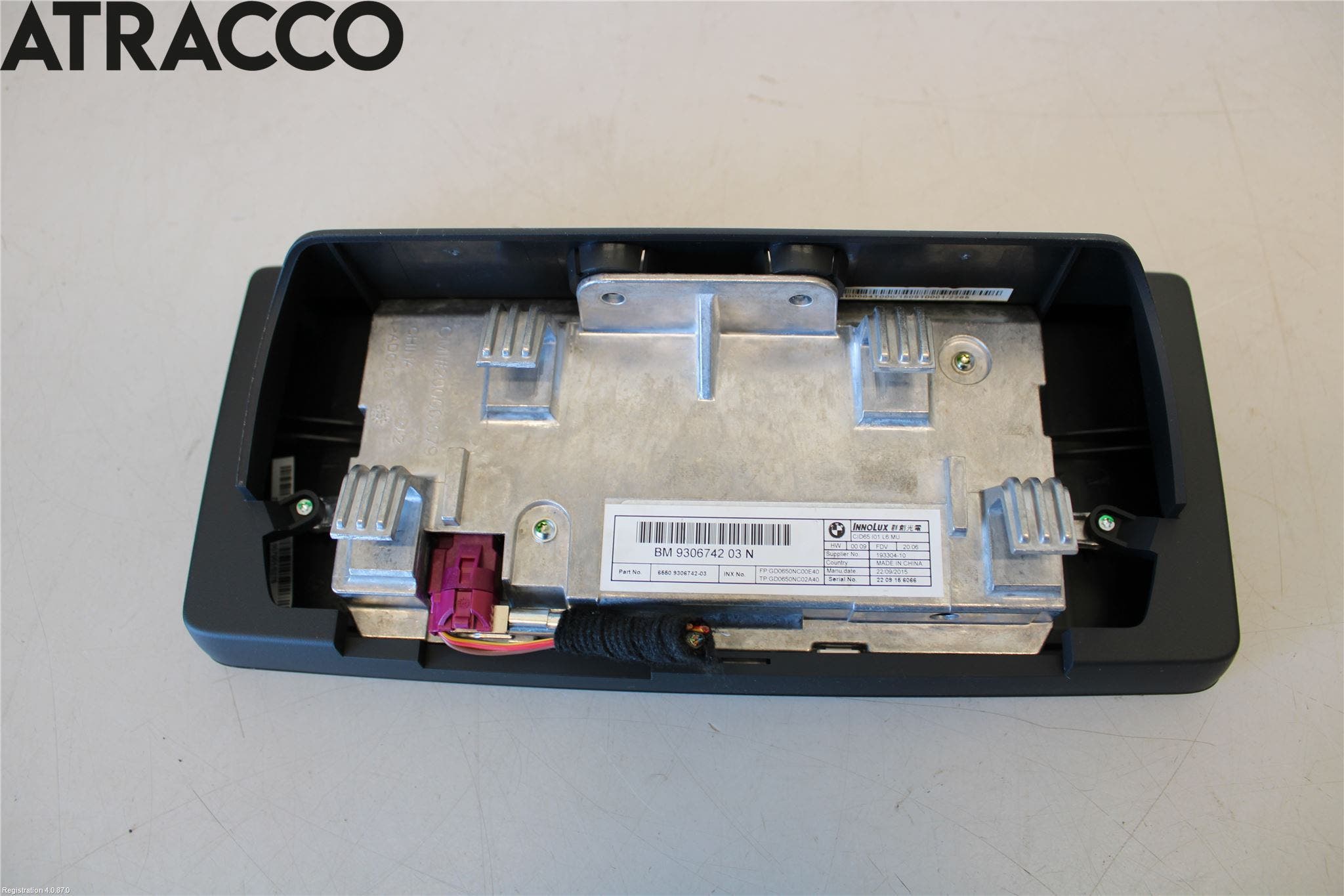 BMW i3 I01 13-22 Multifunktionsdisplay