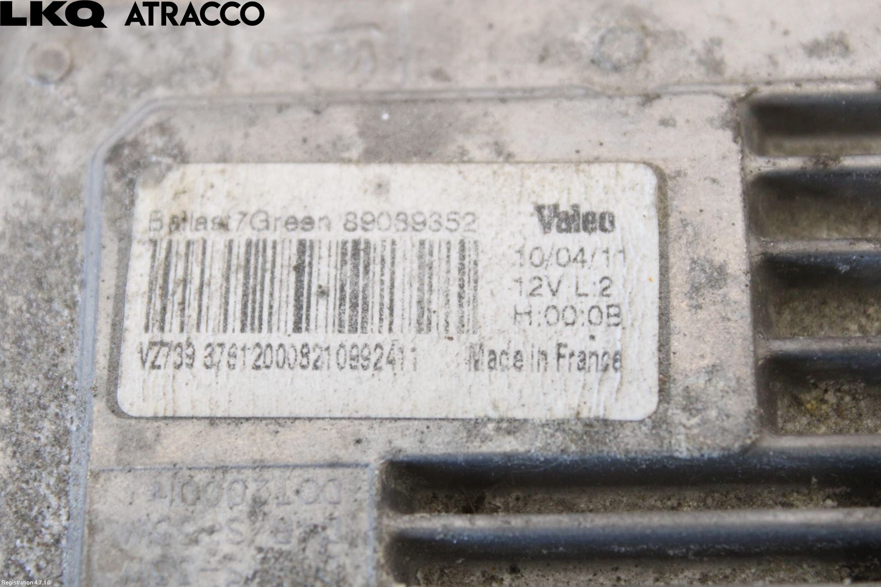 Volvo V60 11-13 Styreenhet Xenon