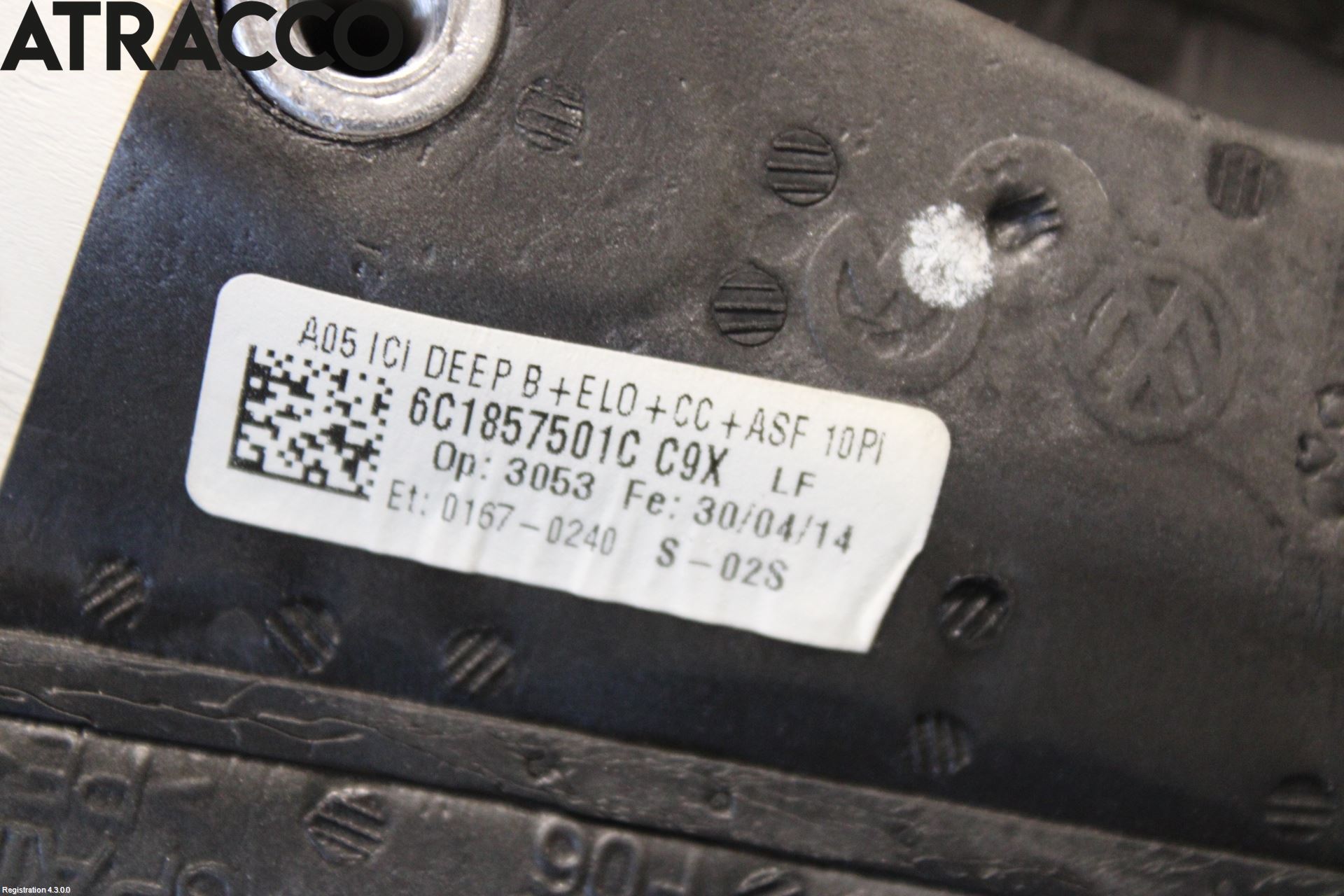 Volkswagen VW POLO 10-17 Speil V M-El Justering