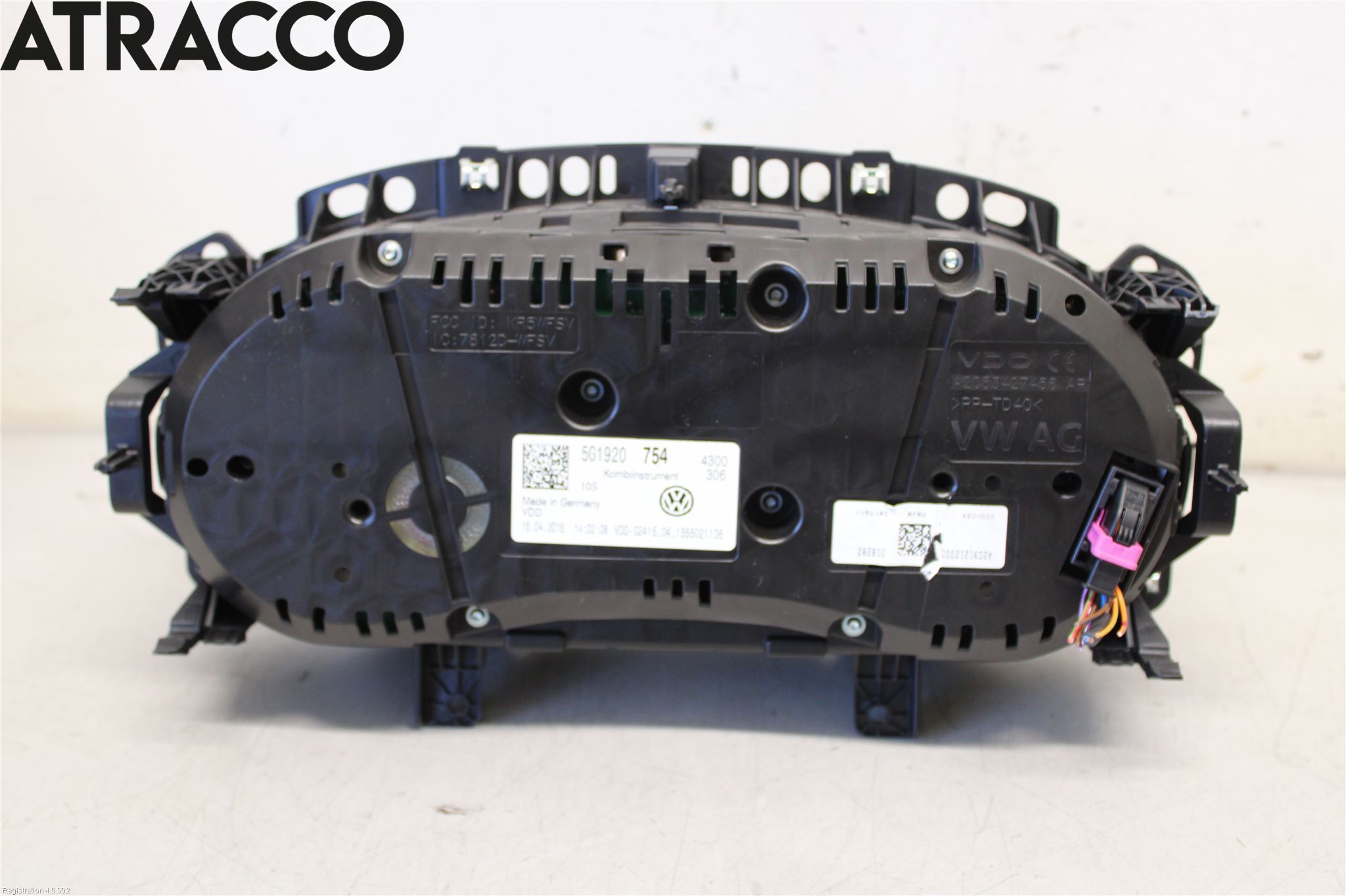 Volkswagen VW GOLF / E-GOLF VII 13-20 Instr Kombinert