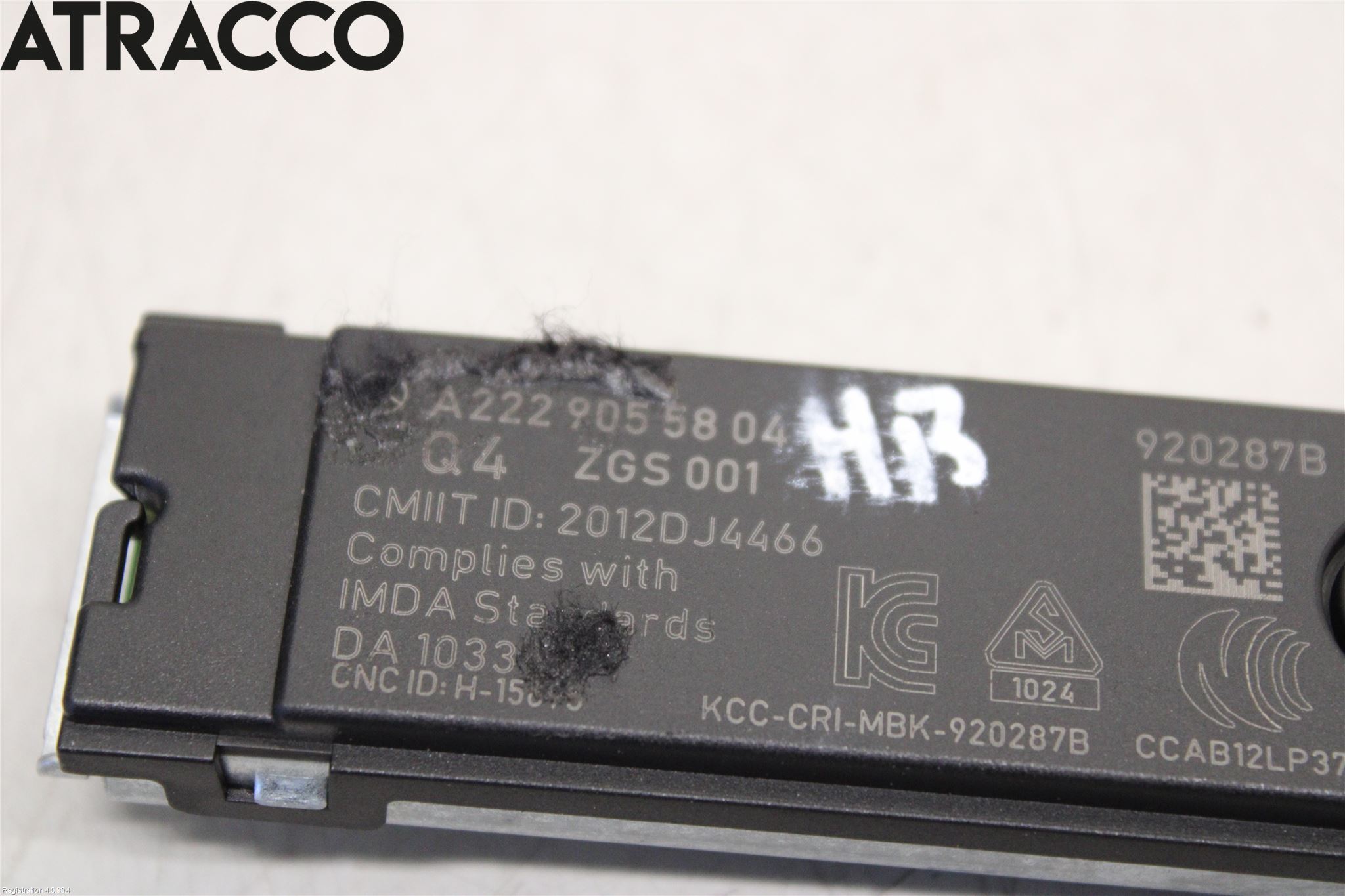 Mercedes-Benz MB B-KLASS (W246/W242) 12-19 Stereo Antenneforsterker