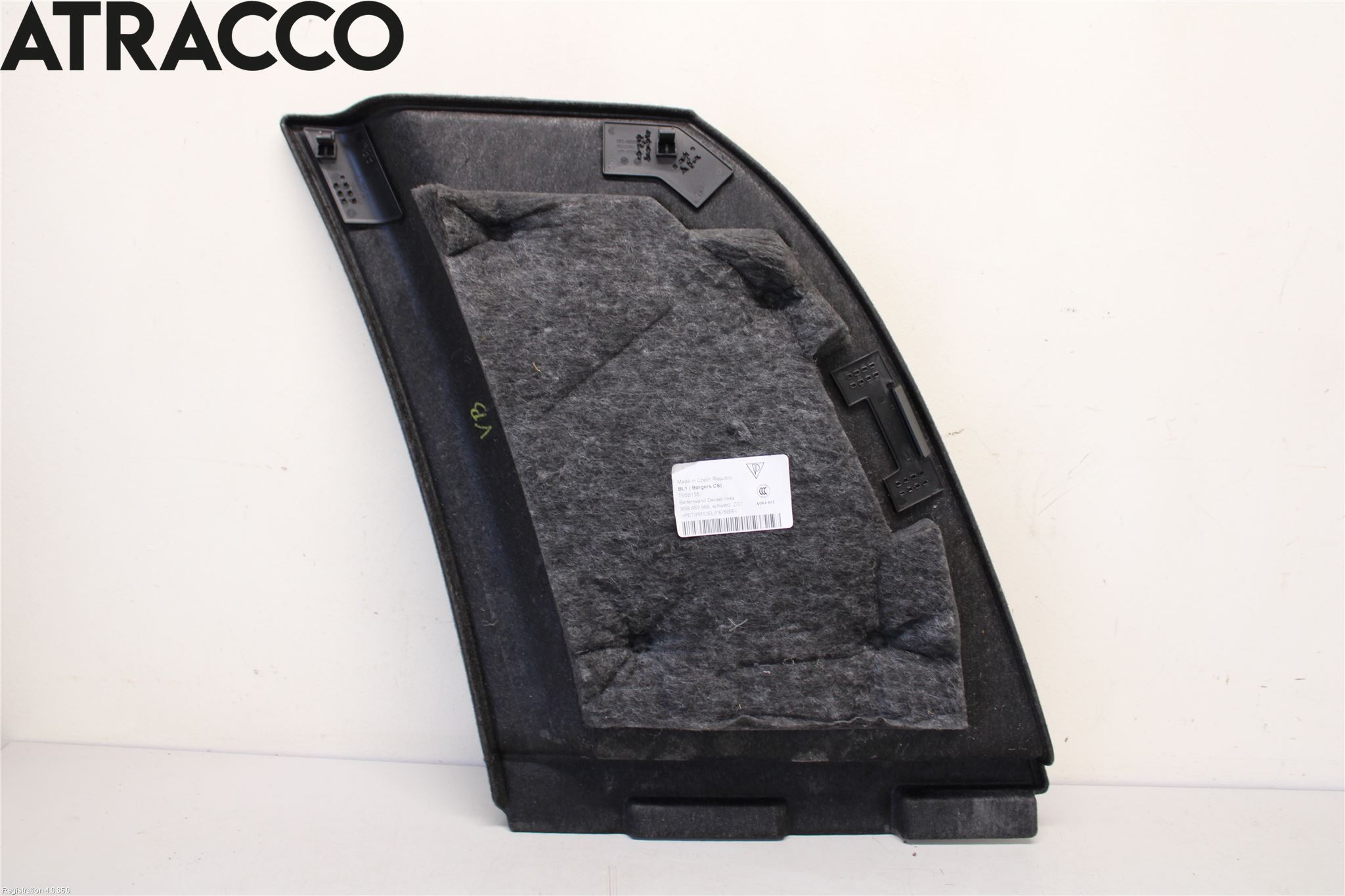 Porsche MACAN/EV 14- Innr Bagasjeromkledsel