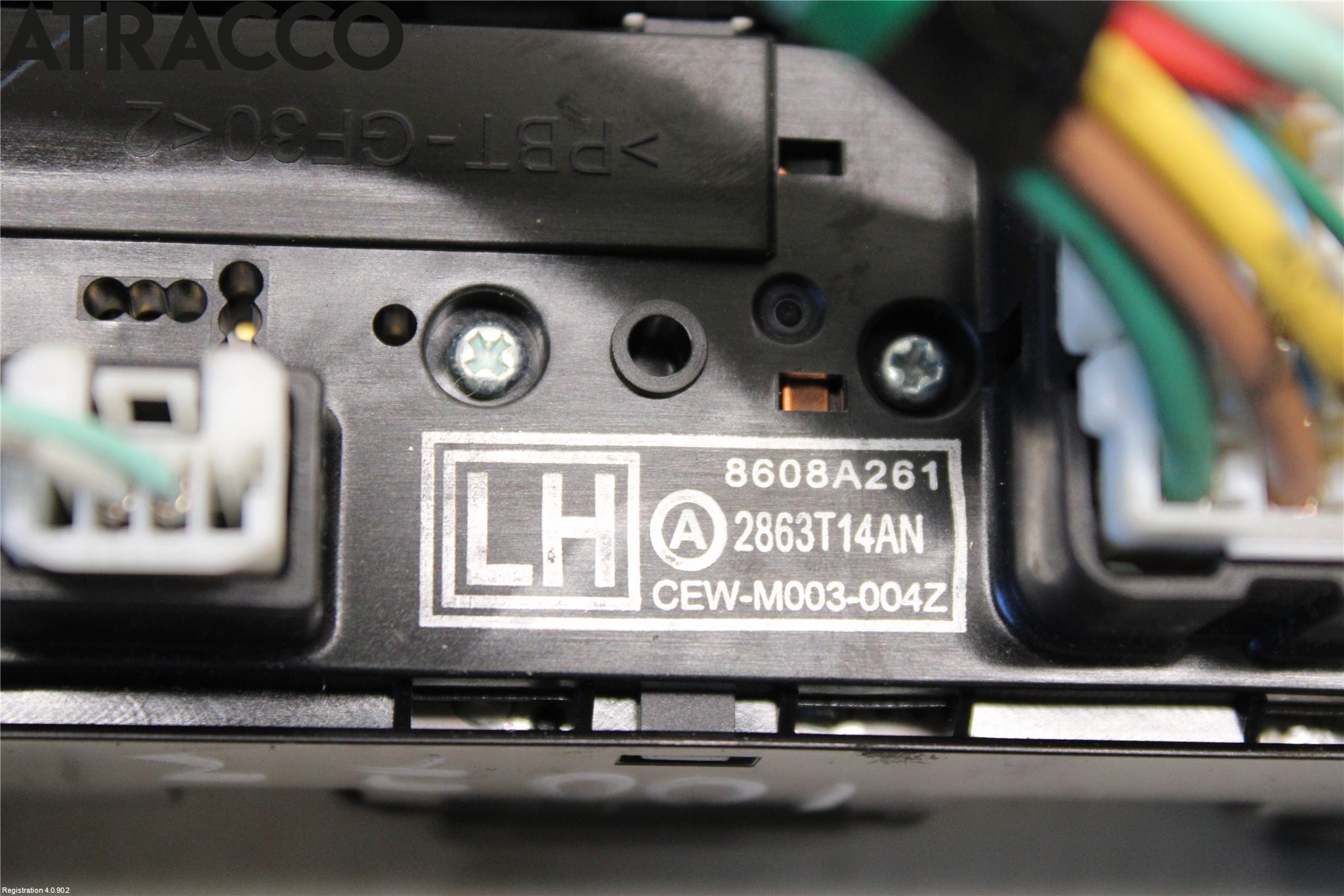 Mitsubishi ASX 10-22 Bryter Vindusheis