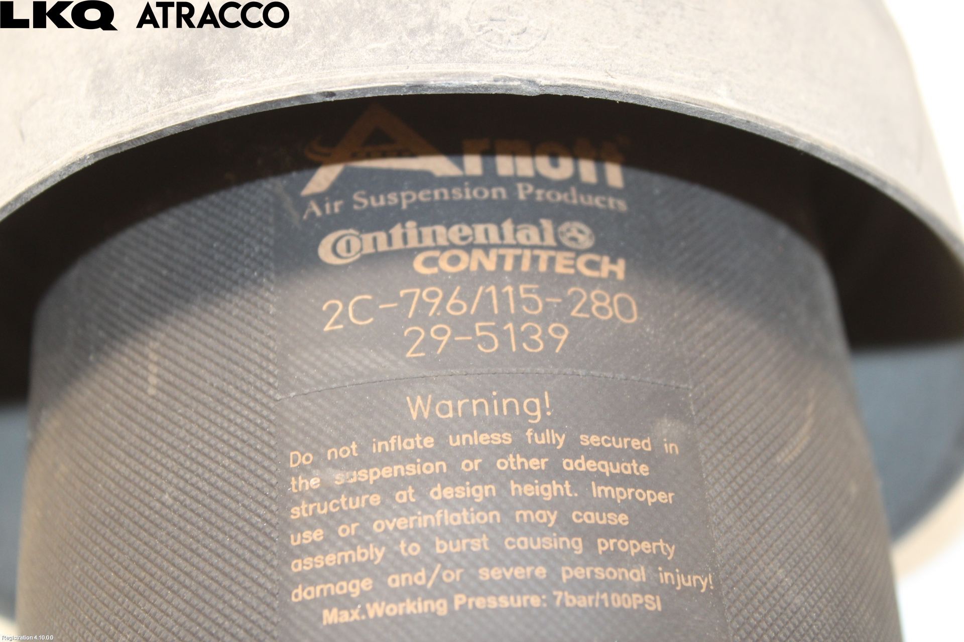 BMW X5 E70 07-13 Nivåreg Belg - Luftpute