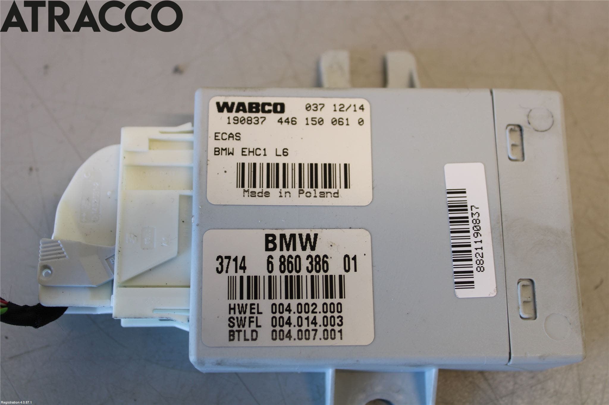 BMW 5 F10/F11/F18 09-17 Styreenhet Fjæring