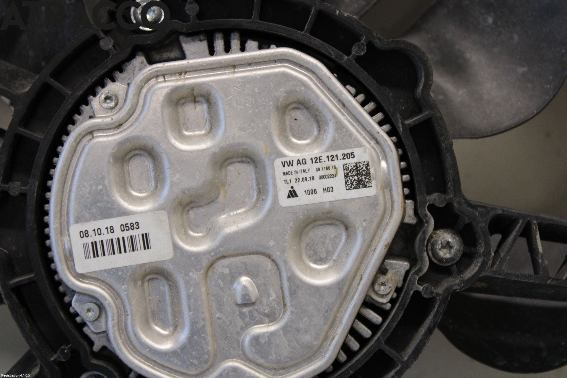 Volkswagen VW UP! / E-UP! Kjølevifte Elektrisk