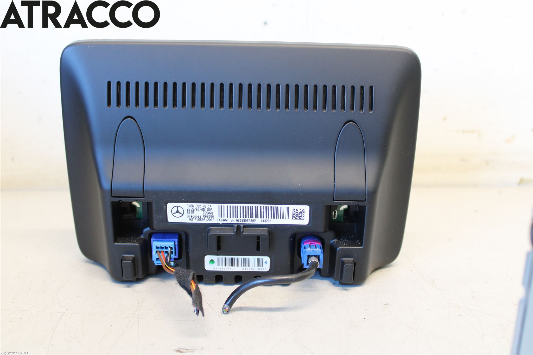 Mercedes-Benz MB B-KLASS (W246/W242) 12-19 Multifunktionsdisplay