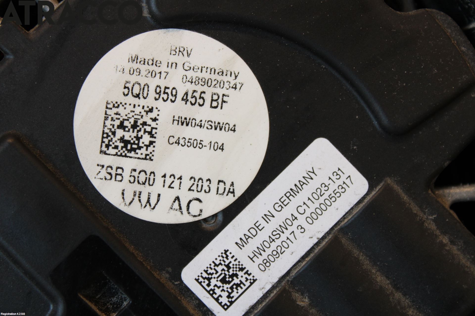 Audi Q2/SQ2 17- Kjølevifte Elektrisk