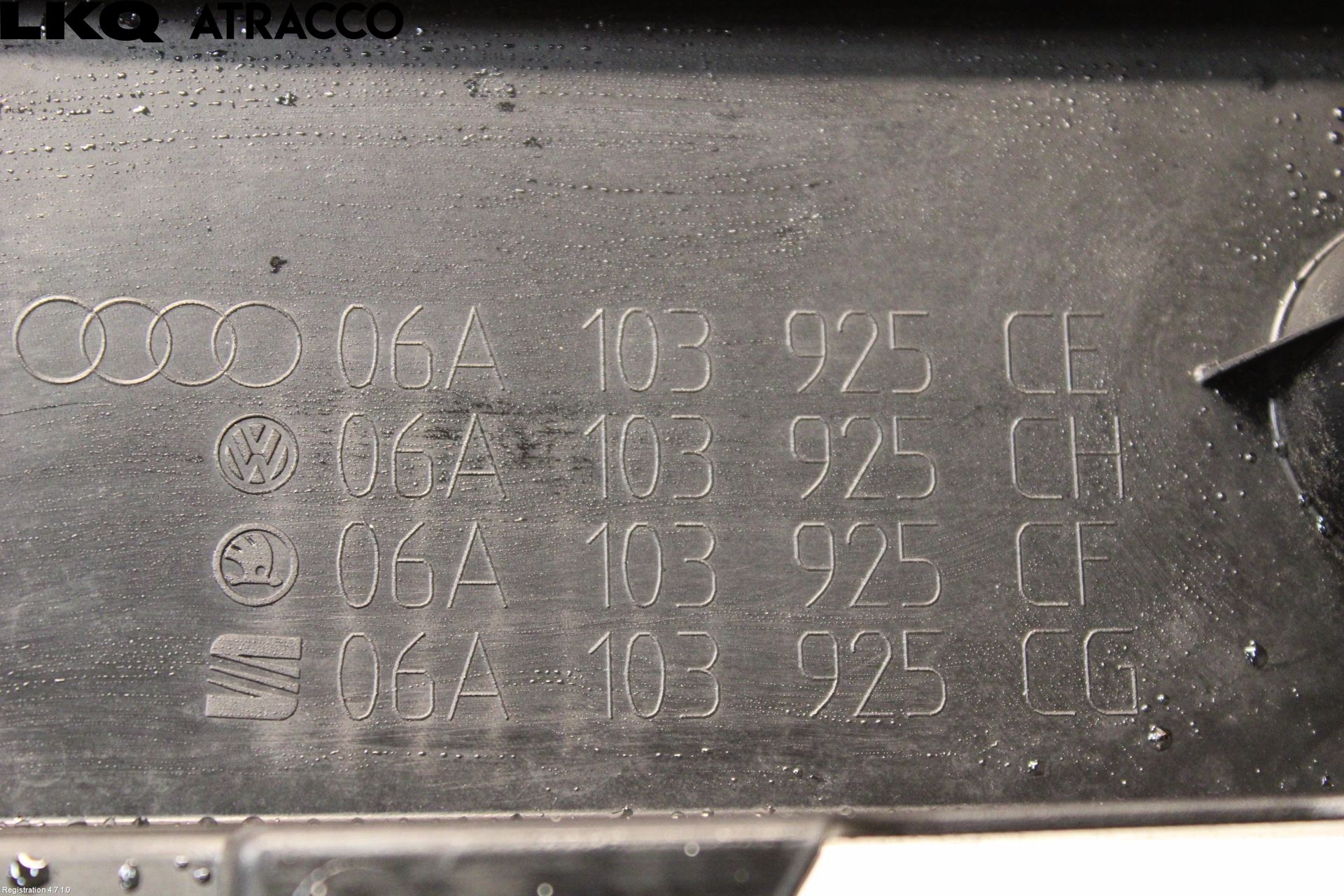 Audi A3/S3 05-13 Motor Deksel Over Motor