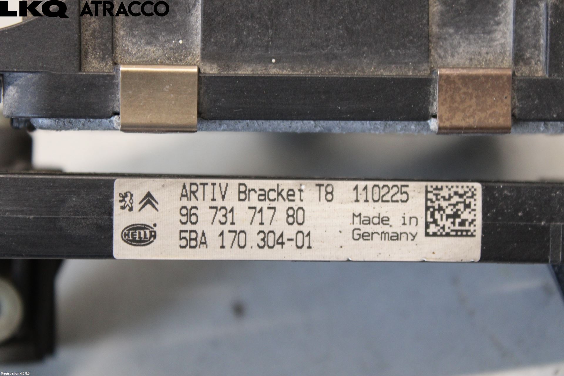 Peugeot 5008 10-16 Sensor Kollisjonsbeskyttelse