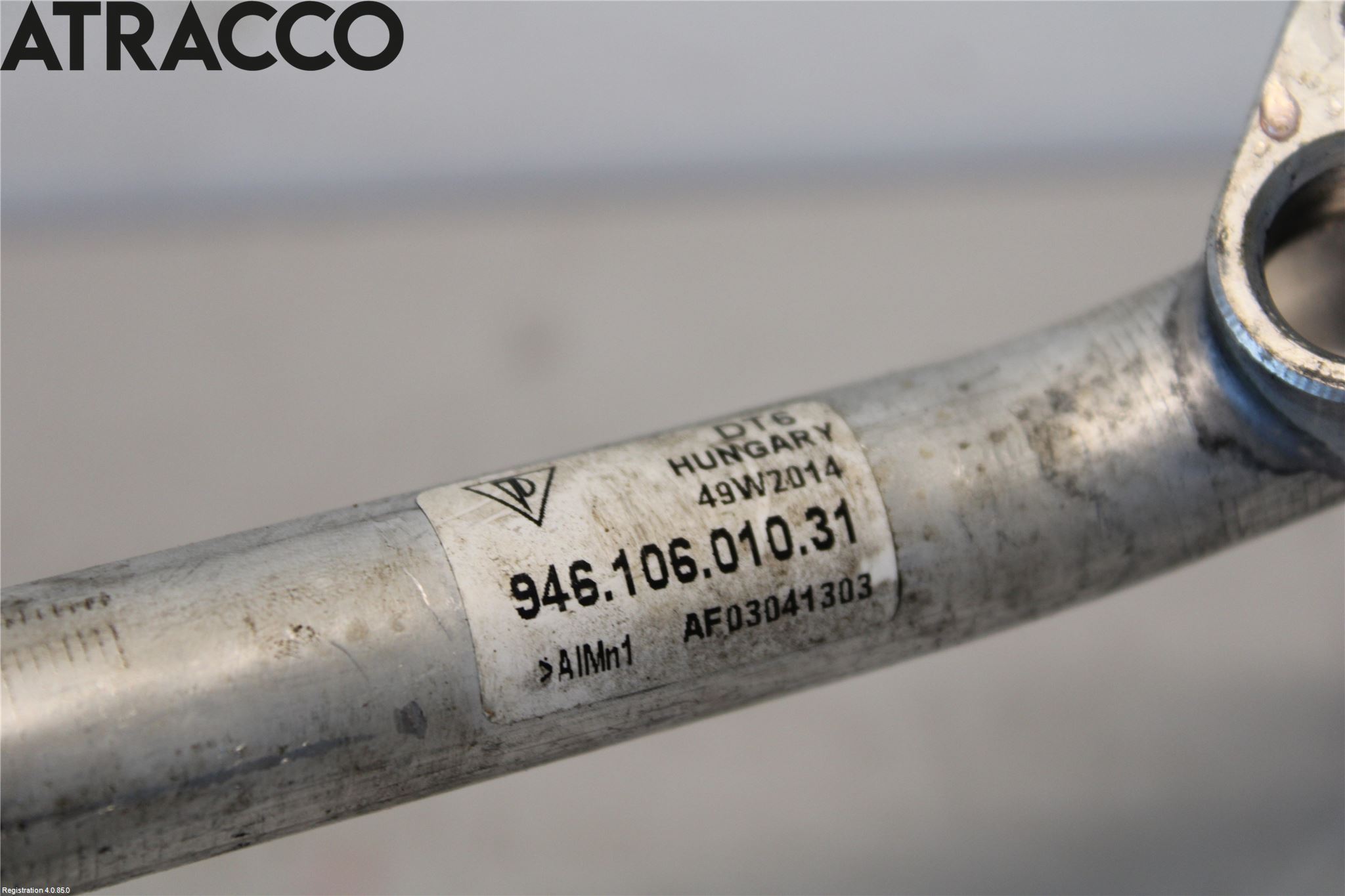 Porsche MACAN/EV 14- Varme Ac Slange - Rør