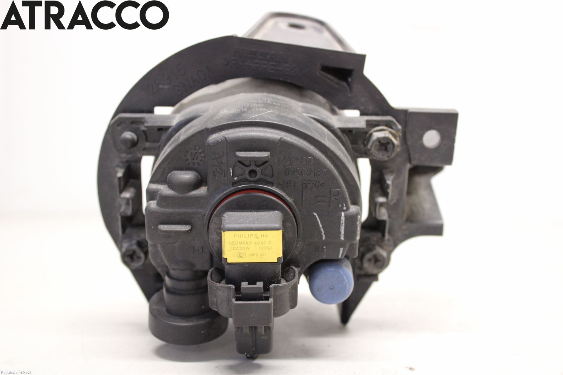 Nissan LEAF 11-17 Frontlykt-Kurve-Tåkelys