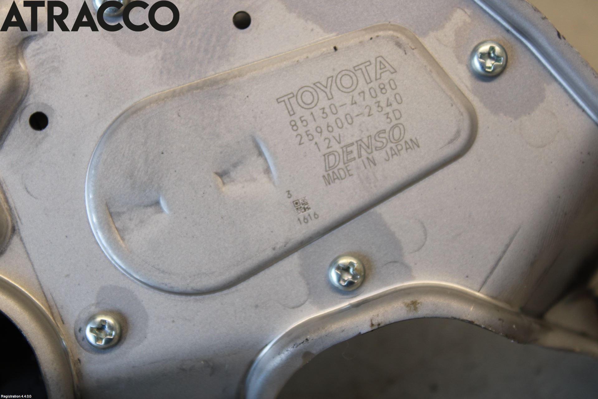 Toyota PRIUS+ ZVW40 12-20 Viskermotor Bakluke