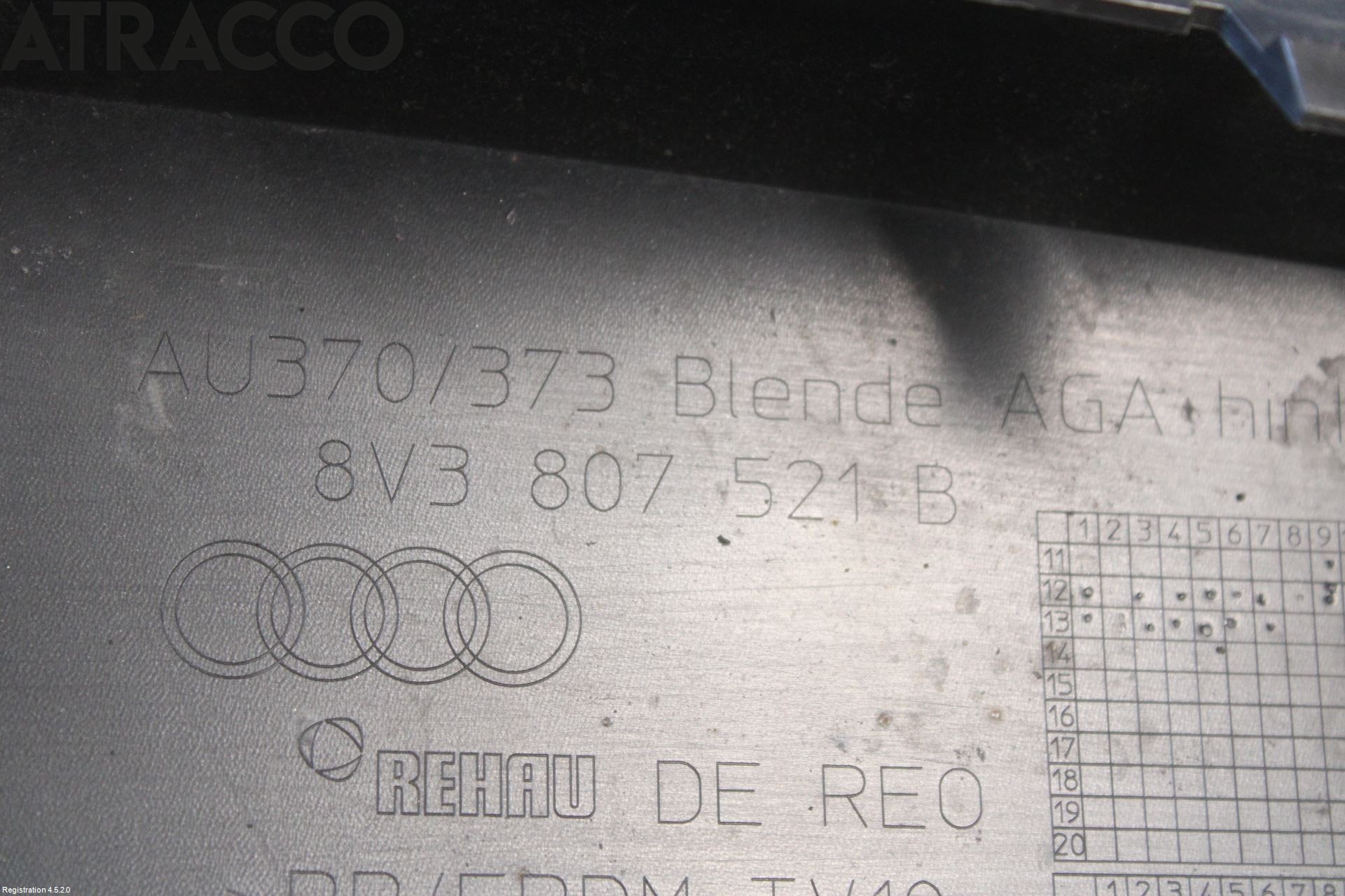 Audi A3/S3 05-13 Spoiler Bak