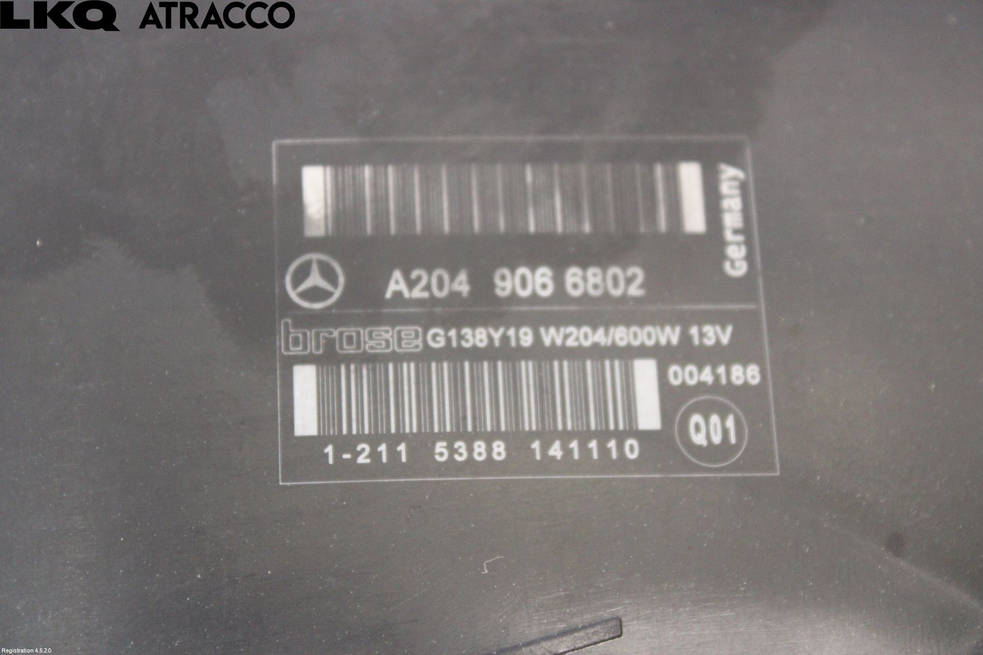 Mercedes-Benz MB B-KLASS (W246/W242) 12-19 Kjølevifte Elektrisk