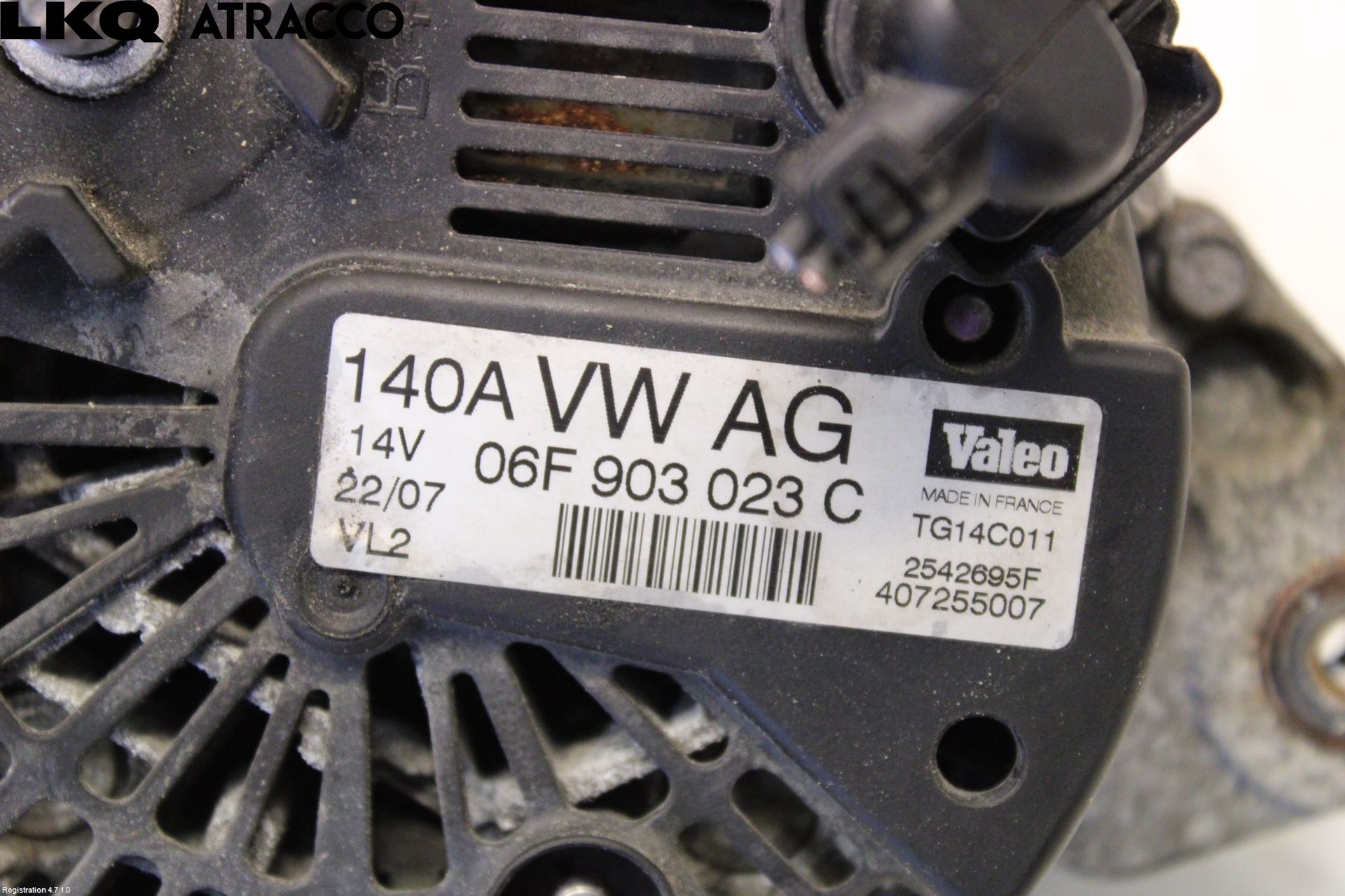 Audi A3/S3 05-13 Dynamo