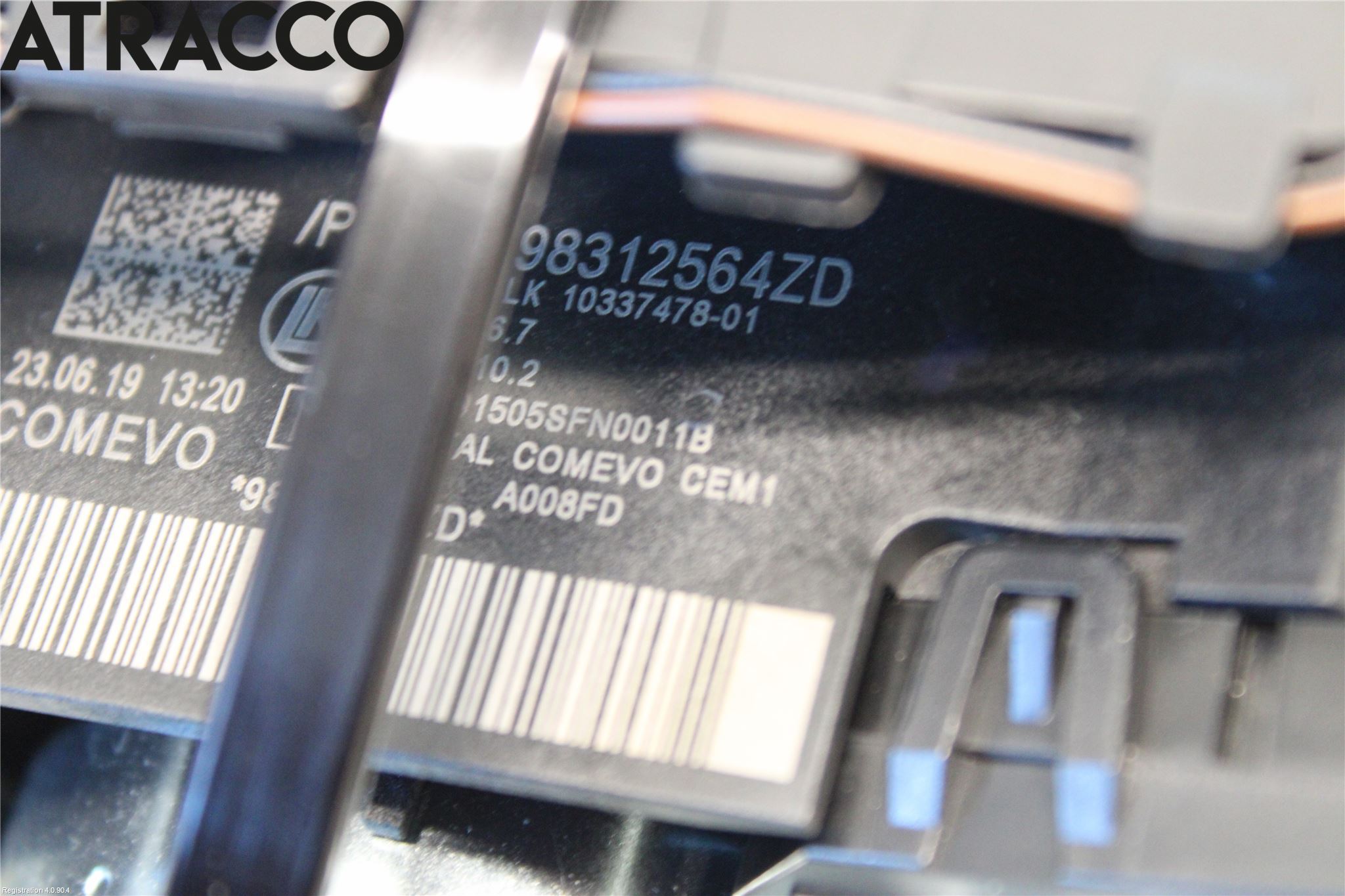 Peugeot PARTNER/E-PARTNER 19- Bryter Ratt Kombi H Og V