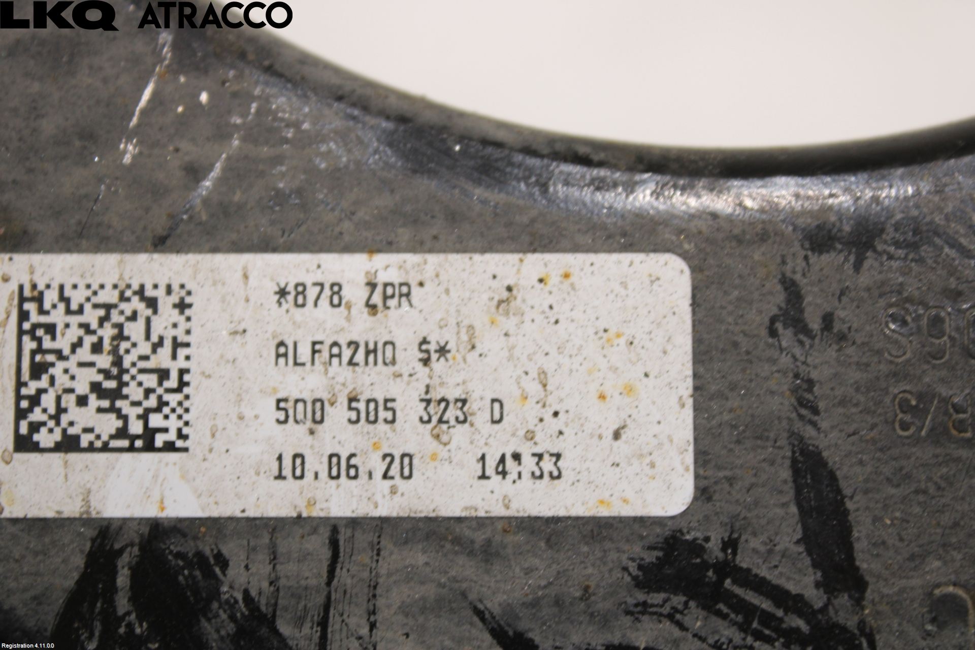 Skoda SUPERB 16-24 Bærearm Bak Høyre Øvre