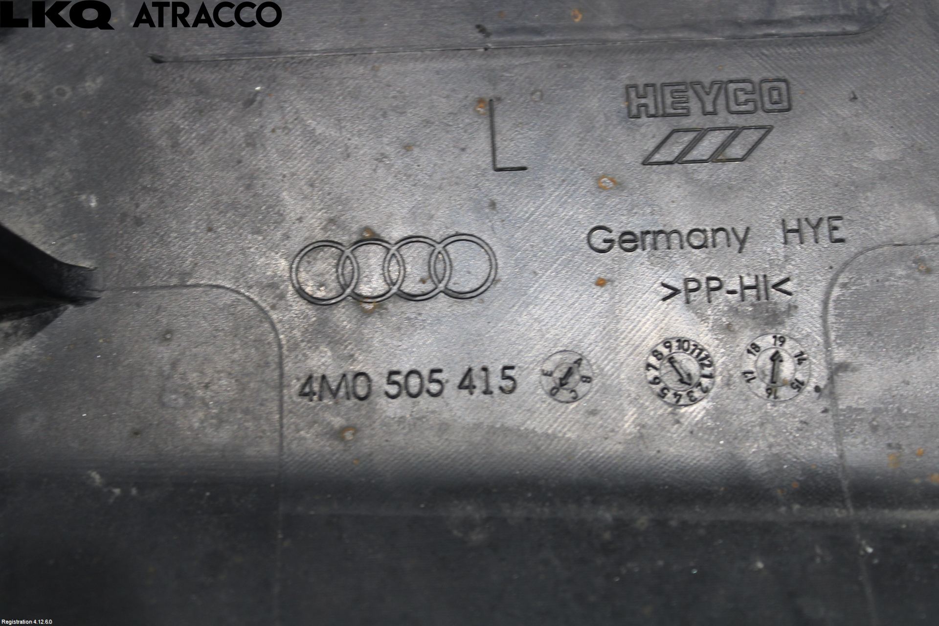 Audi E-TRON, S GE 19- Stänkskydd