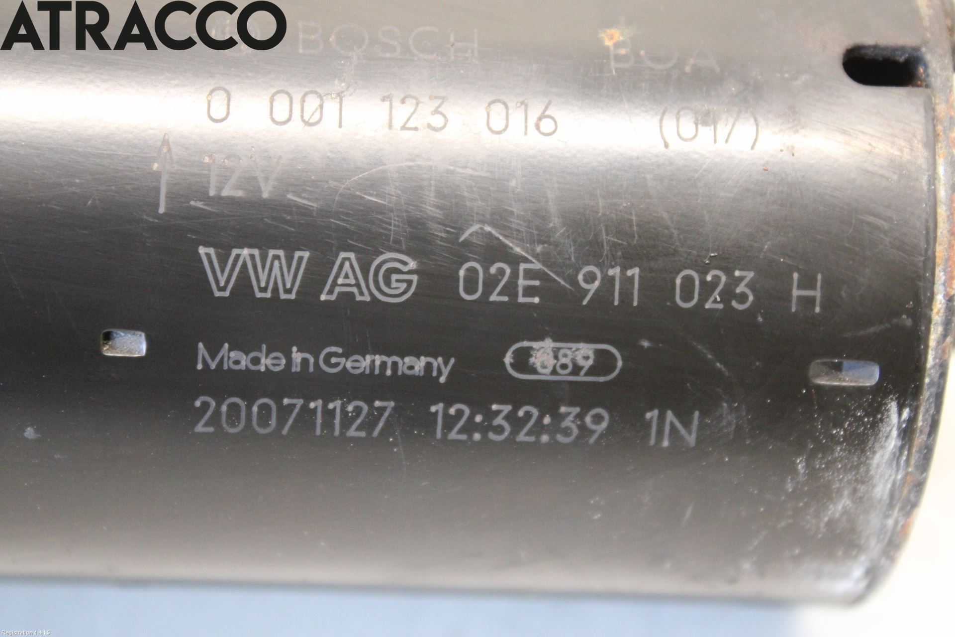 Volkswagen VW TOURAN 03-10 Startmotor Diesel