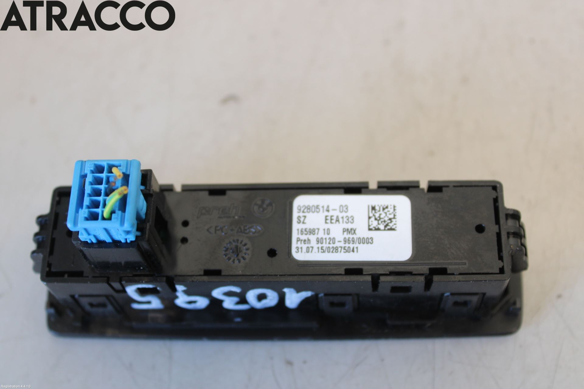 BMW i3 I01 13-22 Bryter Multifunksjon