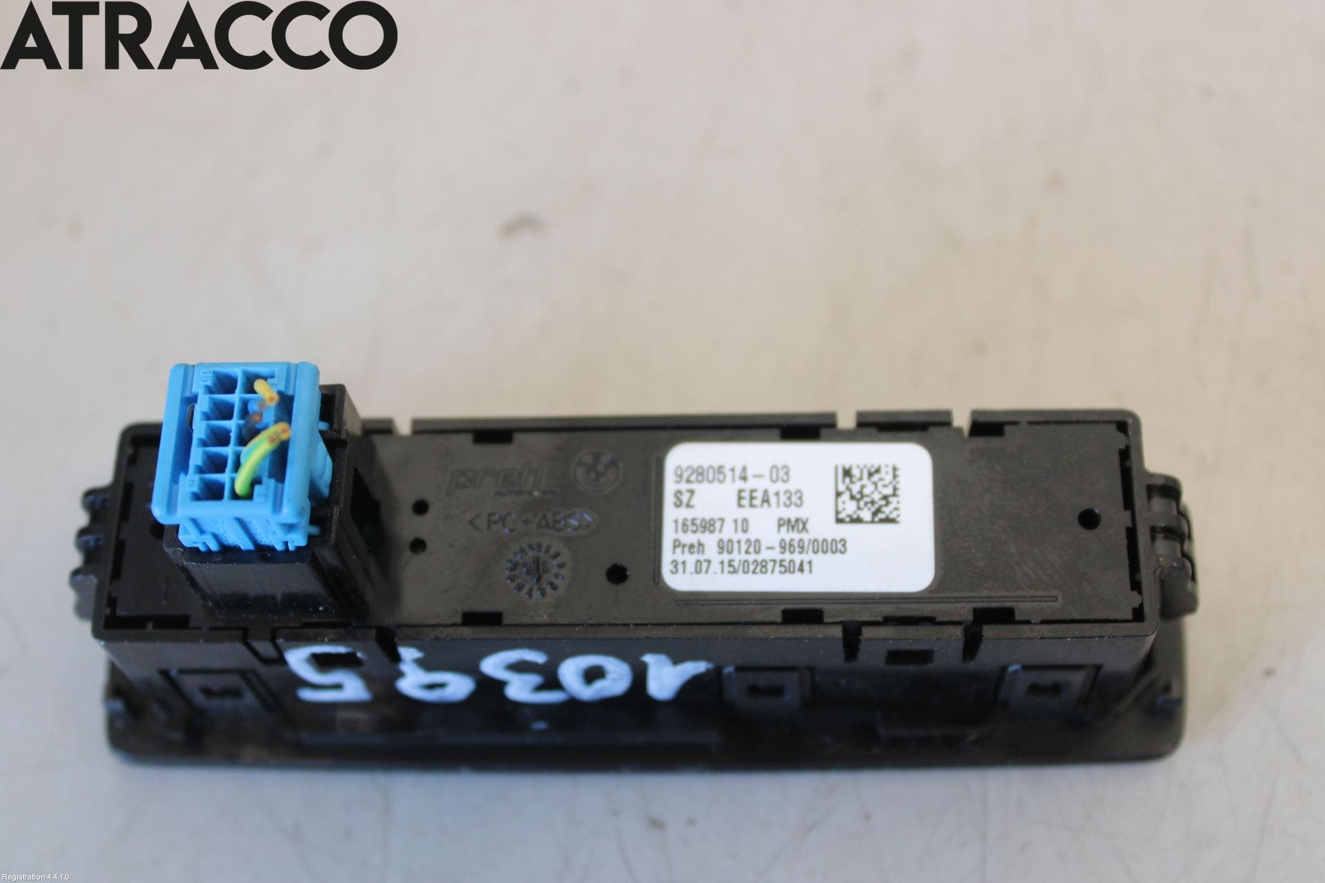 BMW i3 I01 13-22 Bryter Multifunksjon