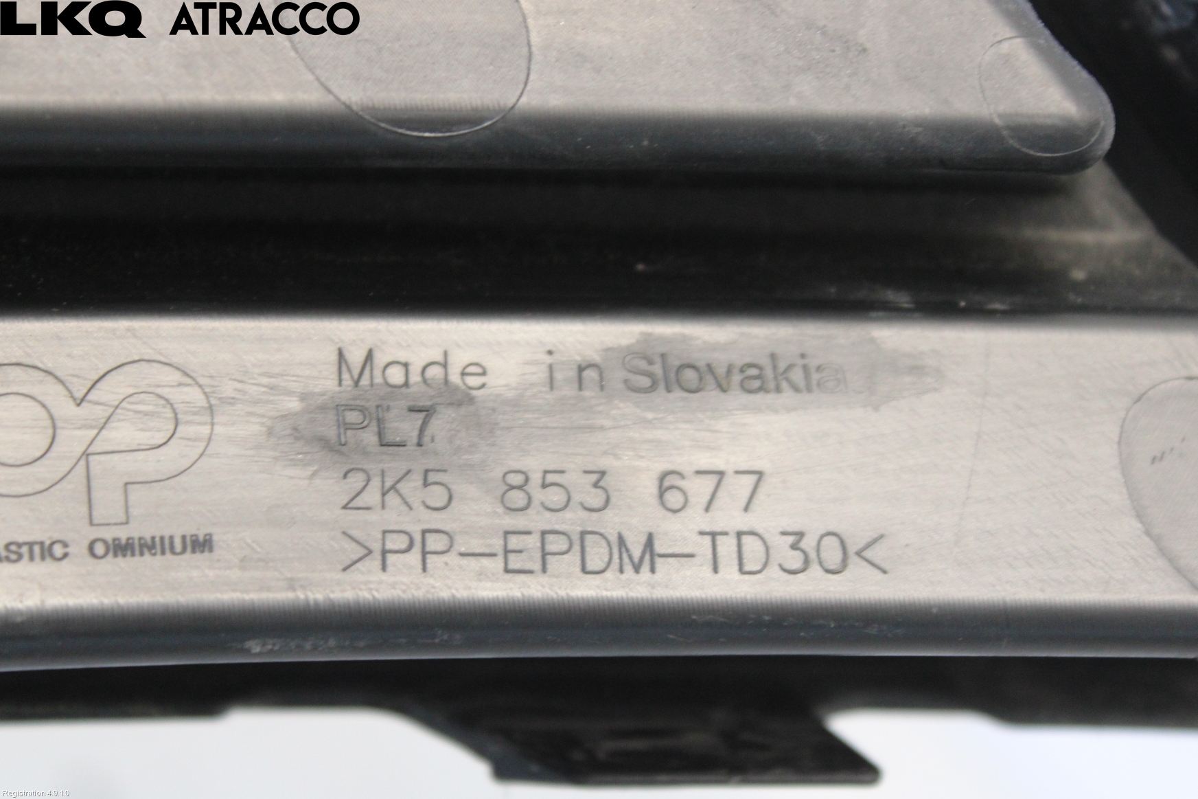 Volkswagen VW CADDY 16-20 Grilldel Midt