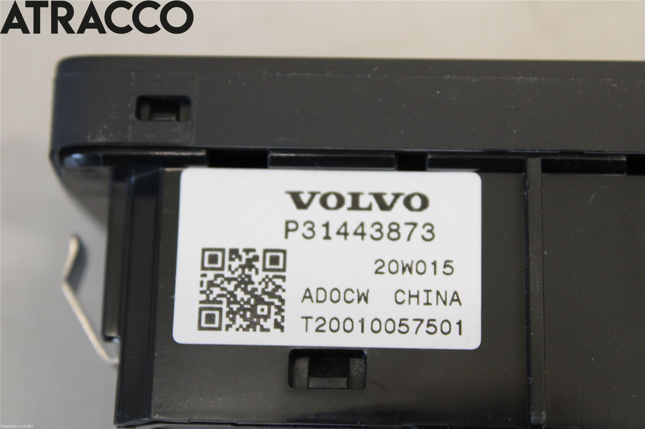 Polestar 2 20- Bryter Hovedlys