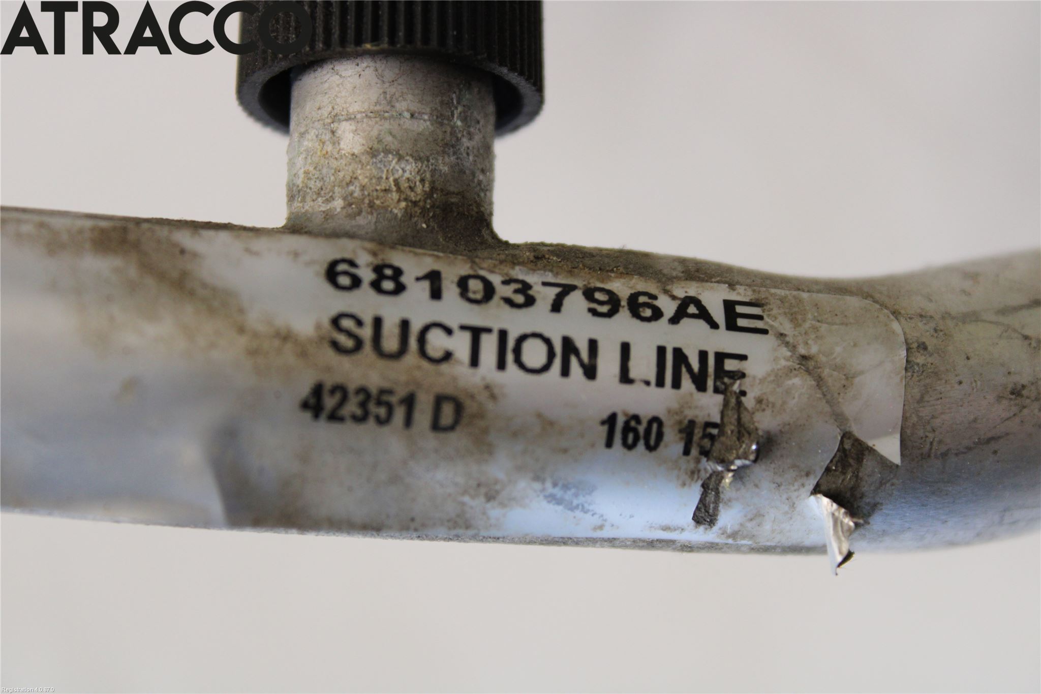 Fiat 500 07- Varme Ac Slange - Rør