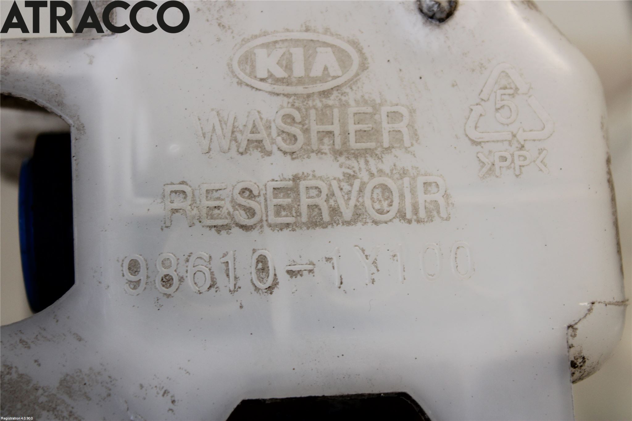 Kia PICANTO 12-17 Spylerbeholder Frontrute-Lykte