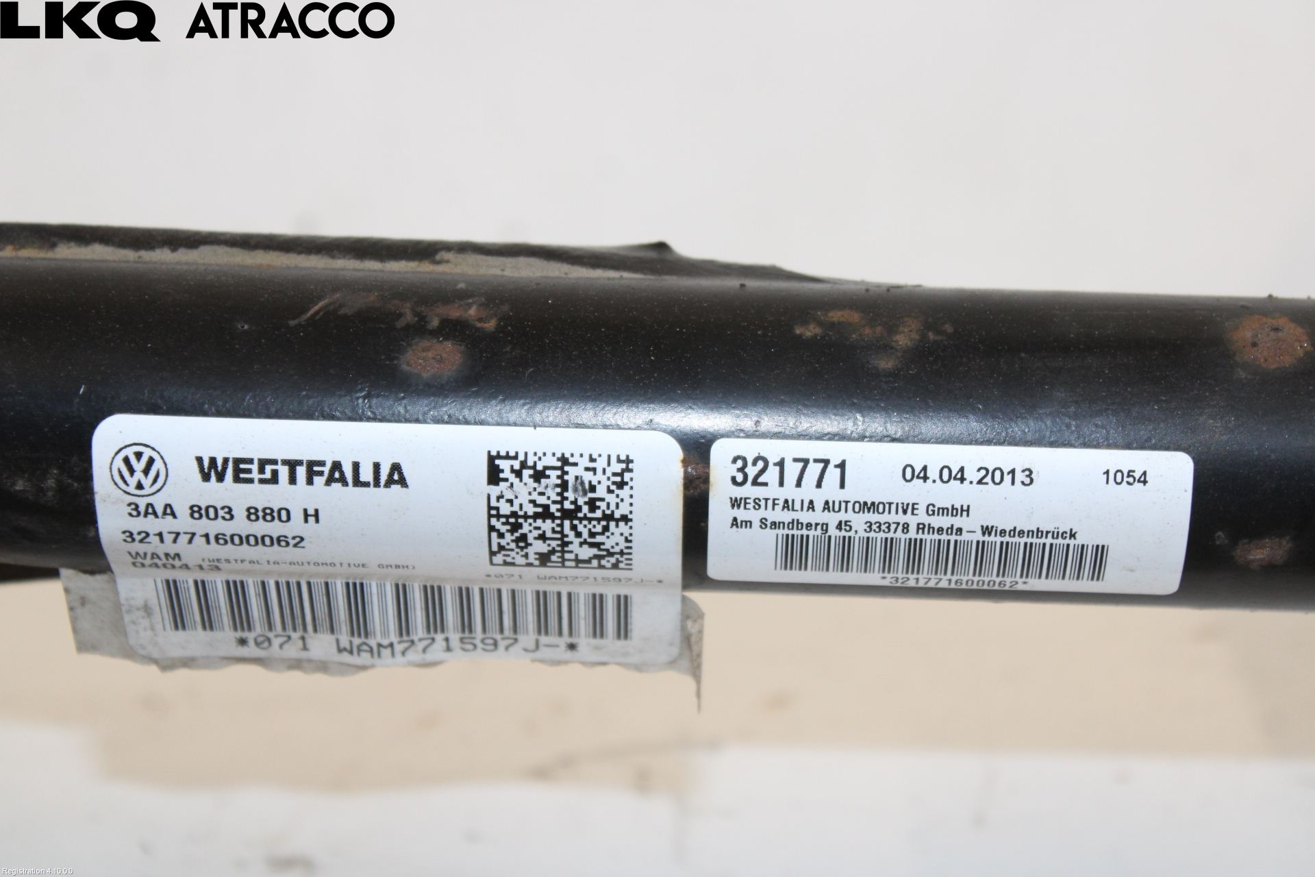 Volkswagen VW PASSAT 11-14 Tilhengerfeste