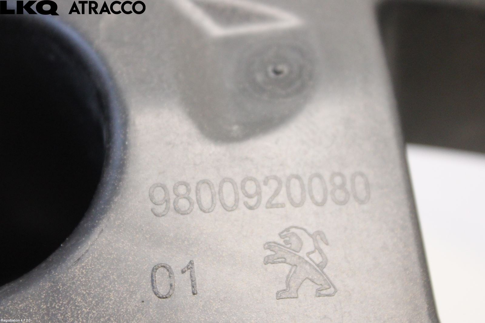 Peugeot 308 14-21 Støtfangerfeste Bak Høyre