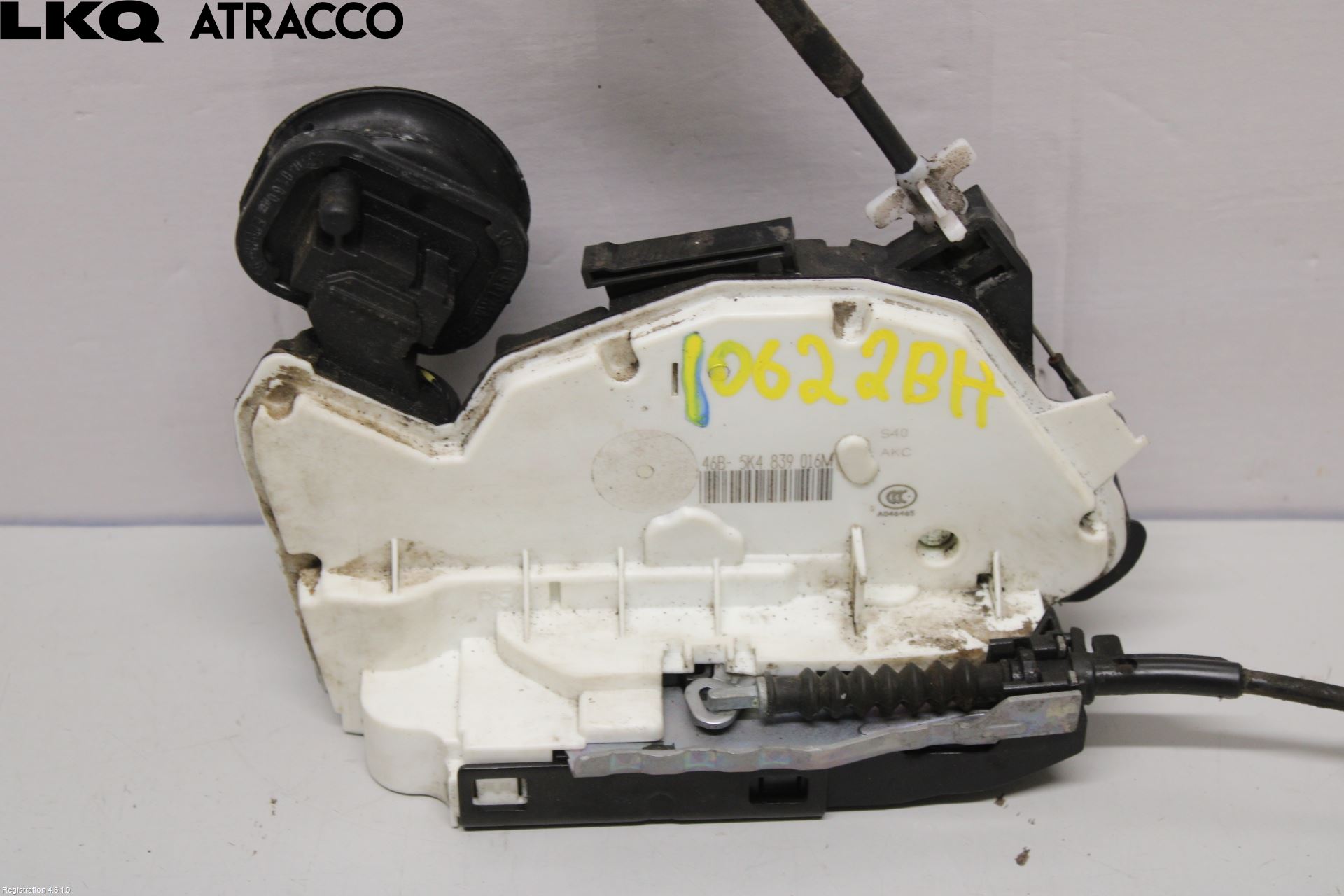 Volkswagen VW GOLF VI 09-13 Dørlås - Låsekasse