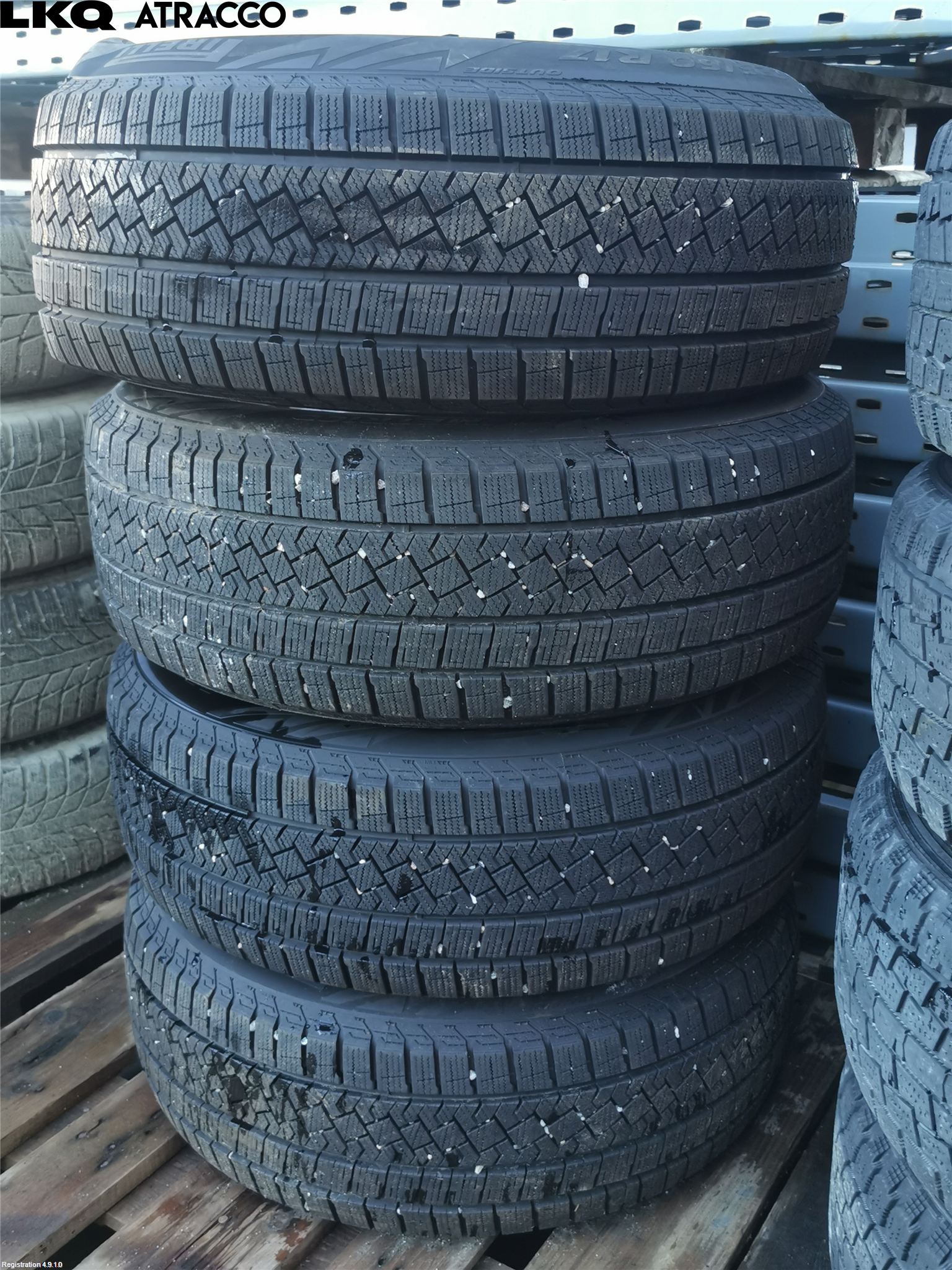 Mitsubishi OUTLANDER 13-21 Dekk Vinter På Alu Felg 4Stk